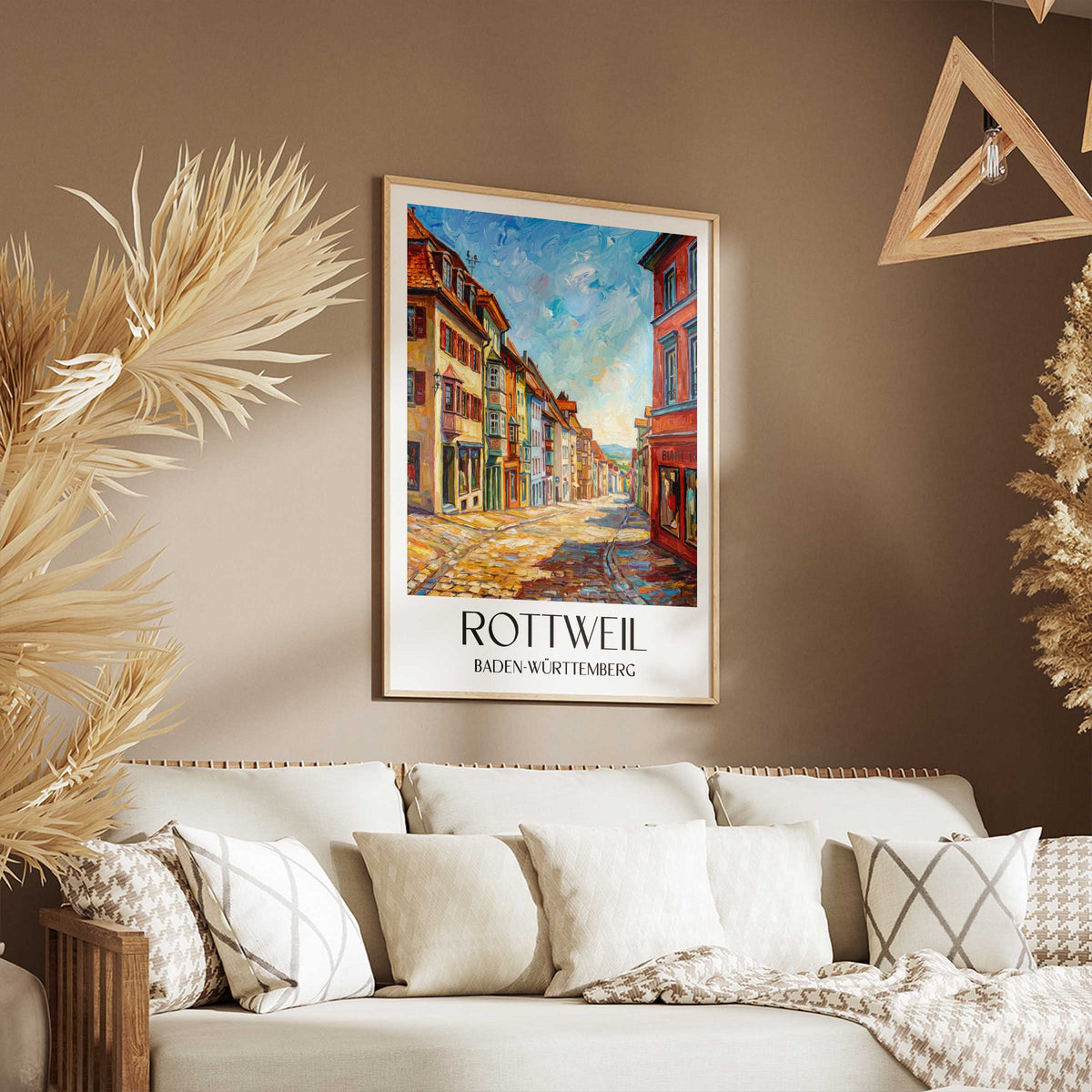 rottweil-baden-württemberg-deutschland-poster-oil-painting-oelgemaelde
