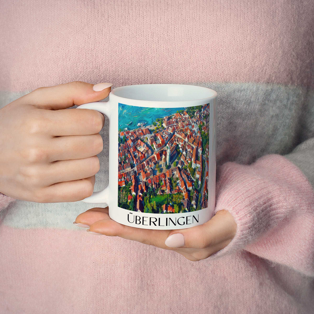 überlingen-bodensee-deutschland-kaffeebecher-oil-painting-oelgemaelde