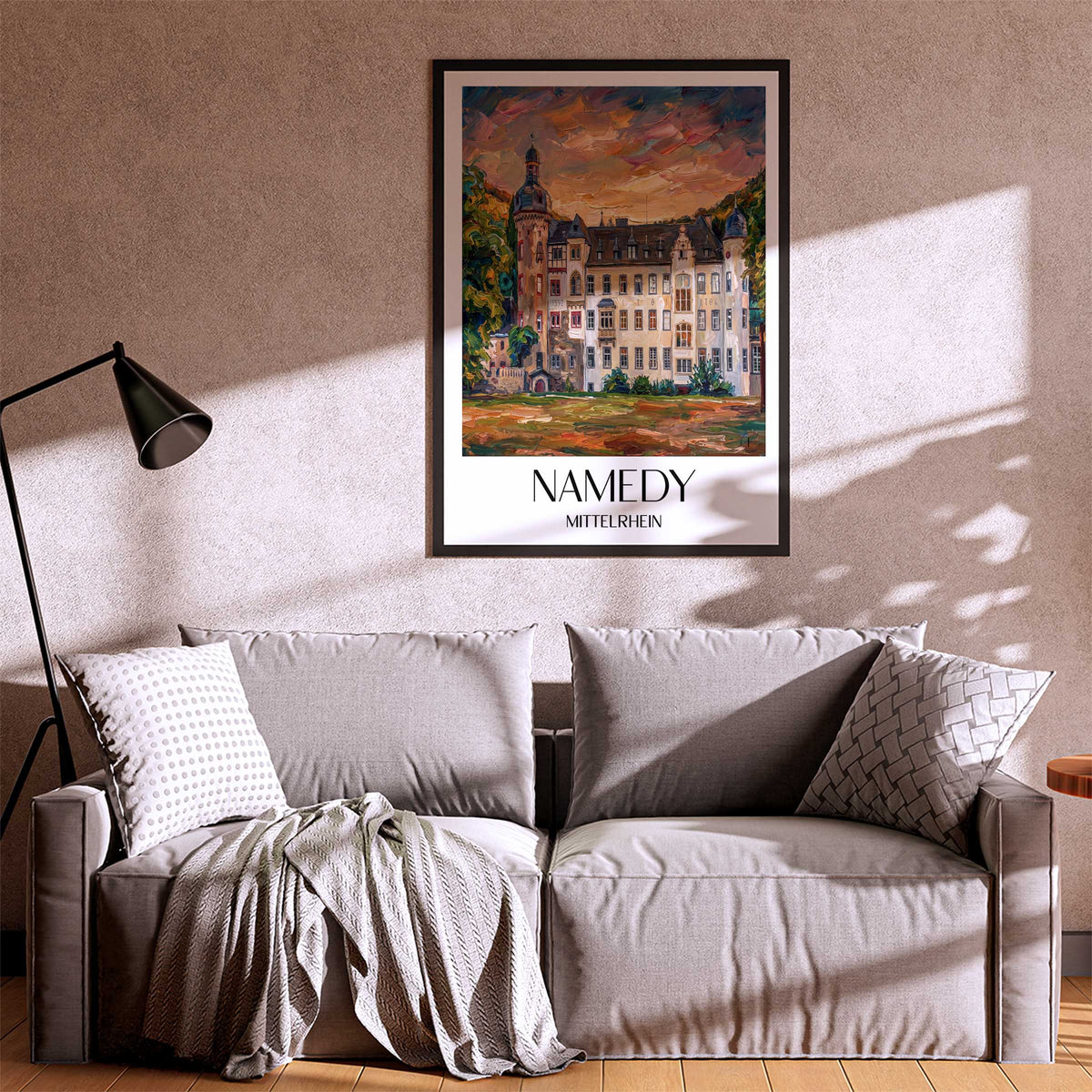 namedy-mittelrhein-deutschland-poster-oil-painting-oelgemaelde
