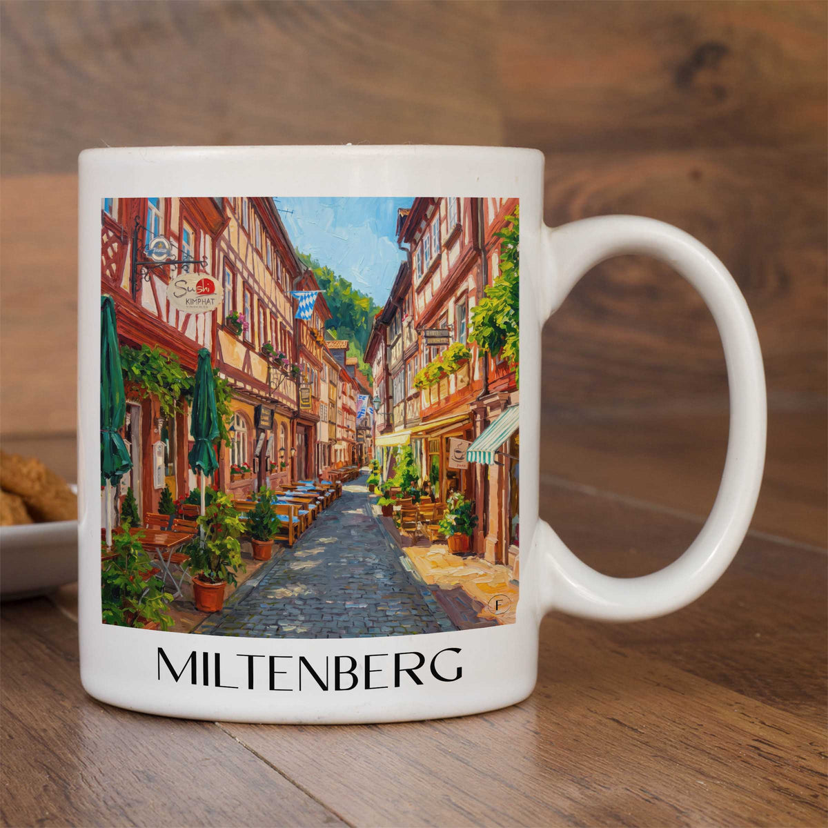 miltenberg-spessart-deutschland-kaffeebecher-oil-painting-oelgemaelde
