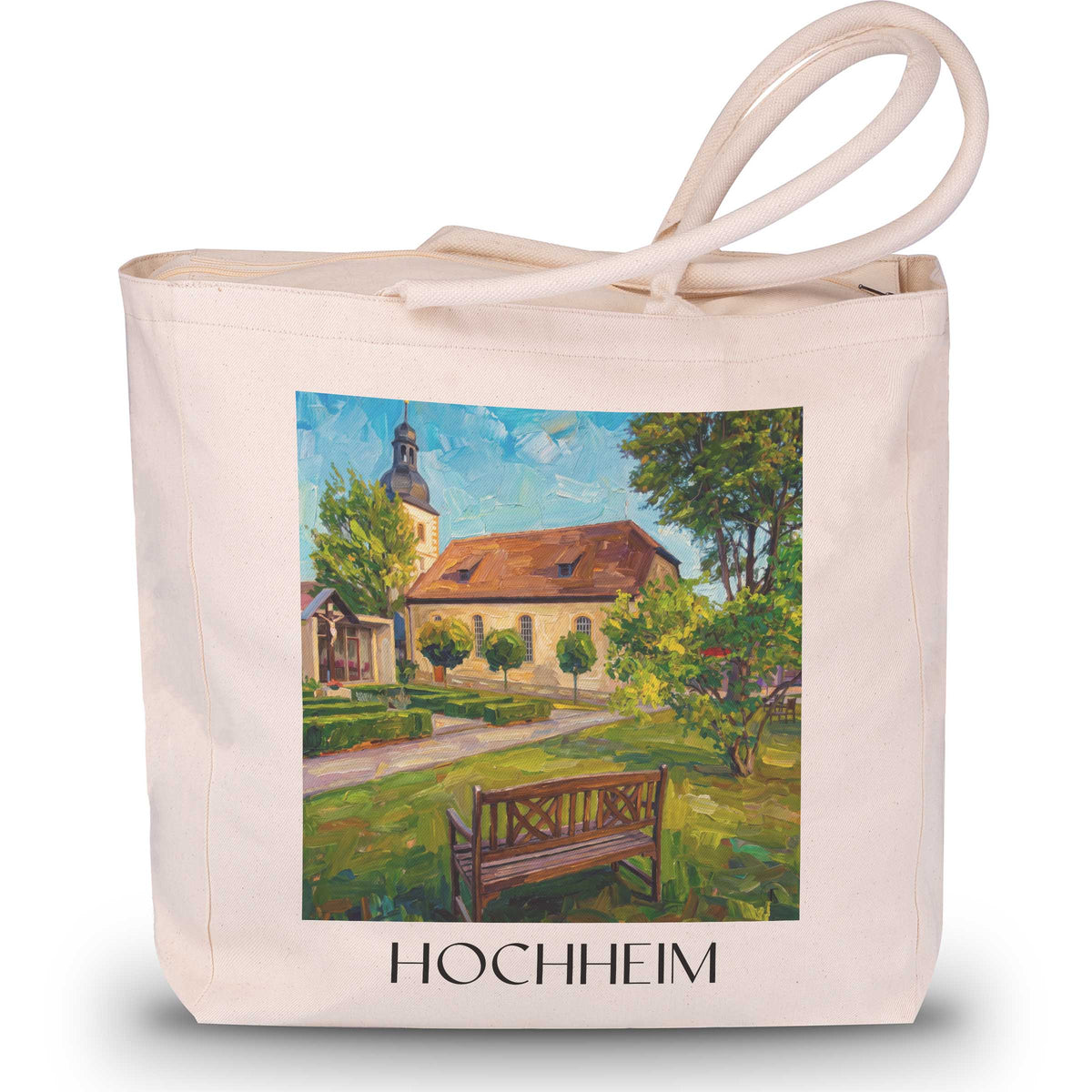 hochheim-erfurt-deutschland-einkaufstasche-oil-painting-oelgemaelde