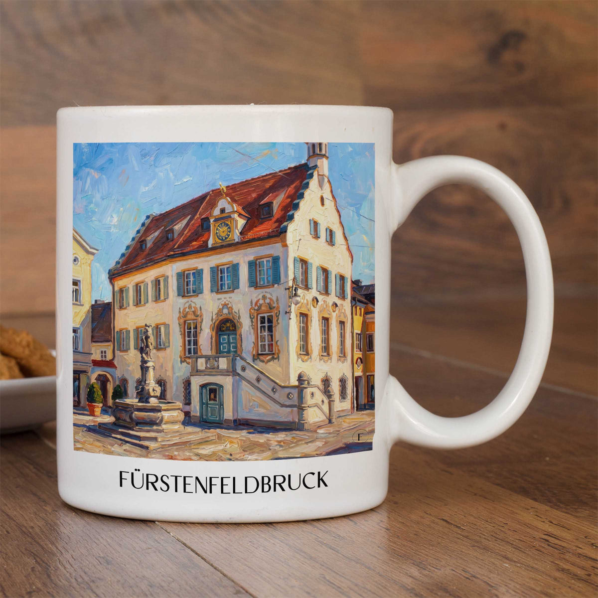fürstenfeldbruck-bayern-deutschland-kaffeebecher-oil-painting-oelgemaelde