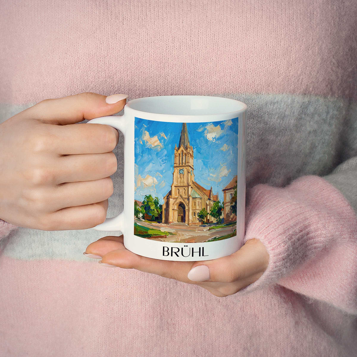 brühl-rhein-neckar-deutschland-kaffeebecher-oil-painting-oelgemaelde