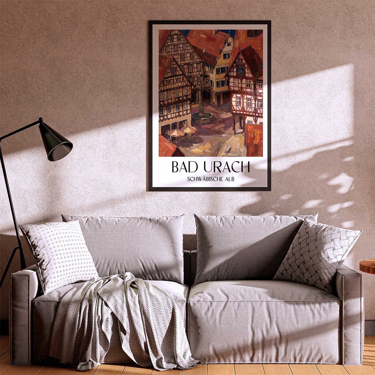bad-urach-schwäbische-alb-deutschland-poster-oil-painting-oelgemaelde