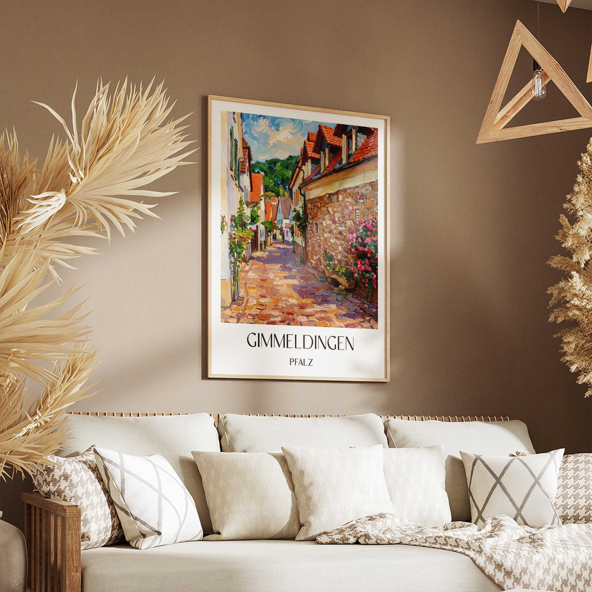 gimmeldingen-pfalz-deutschland-poster-oil-painting-oelgemaelde