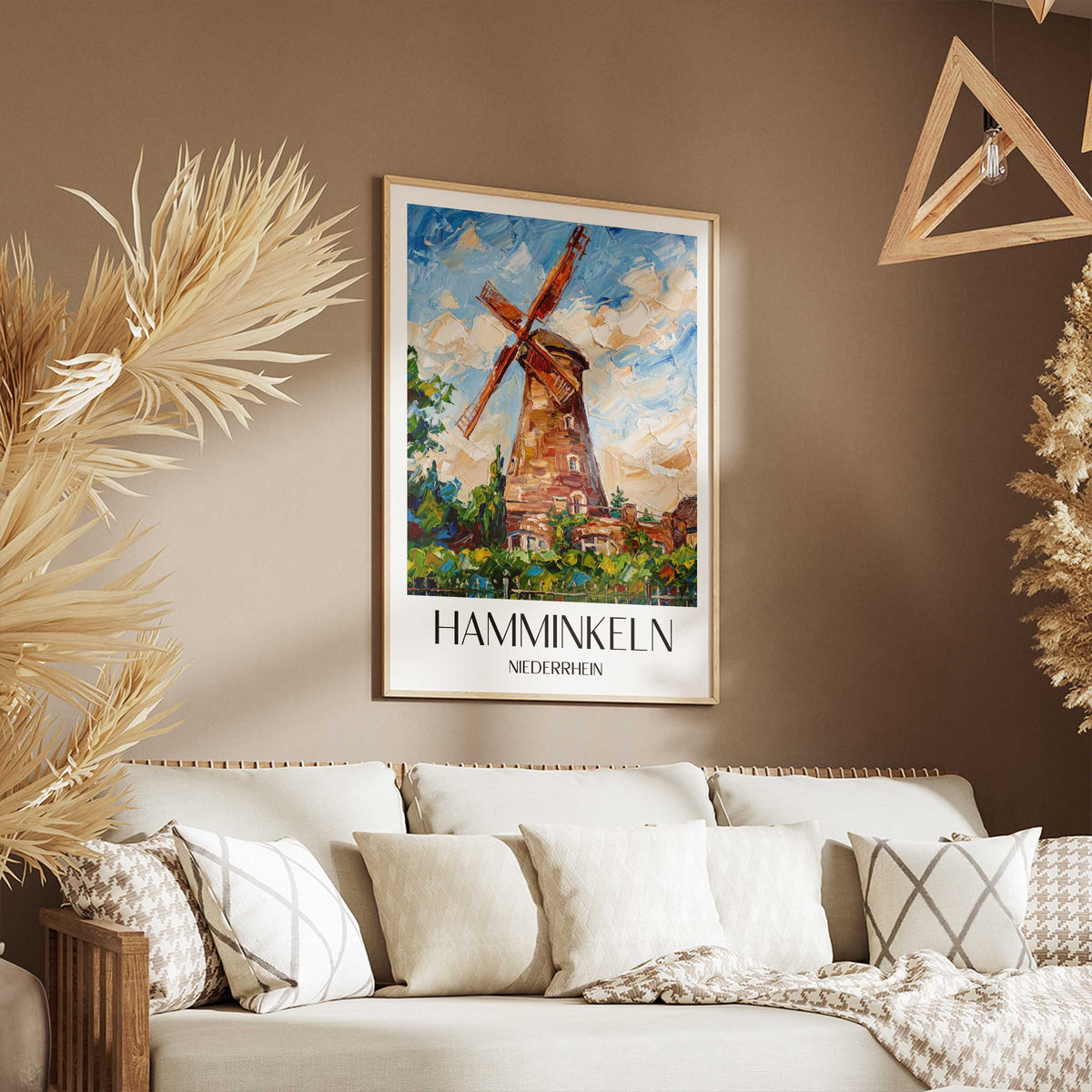 hamminkeln-niederrhein-deutschland-poster-oil-painting-oelgemaelde