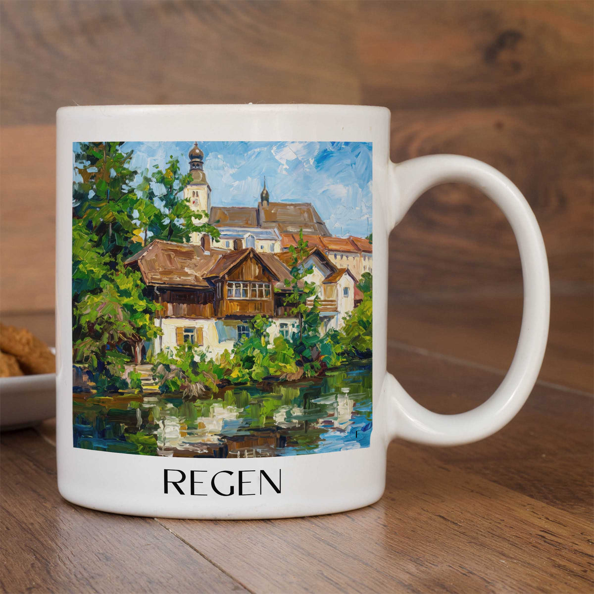 regen-bayrischer-wald-deutschland-kaffeebecher-oil-painting-oelgemaelde