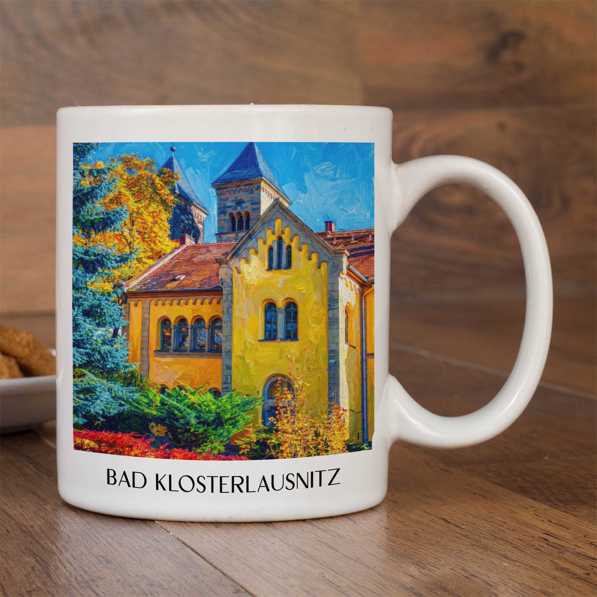 bad-klosterlausnitz-thüringen-deutschland-kaffeebecher-oil-painting-oelgemaelde
