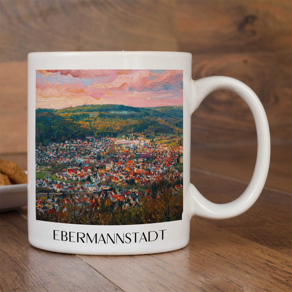 ebermannstadt-fränkische-schweiz-deutschland-kaffeebecher-oil-painting-oelgemaelde