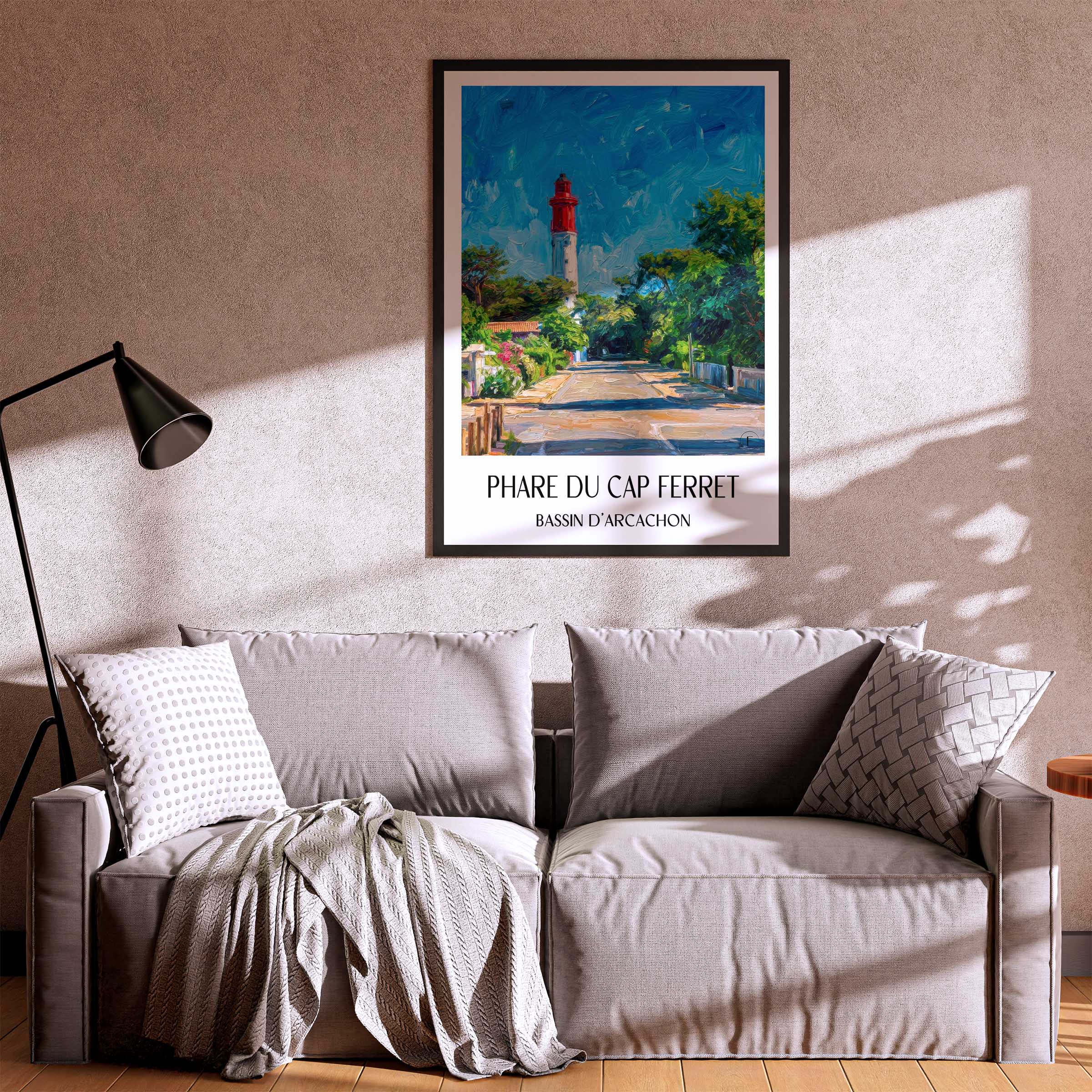 phare-du-cap-ferret-bassin-d'arcachon-frankreich-poster-oil-painting-oelgemaelde