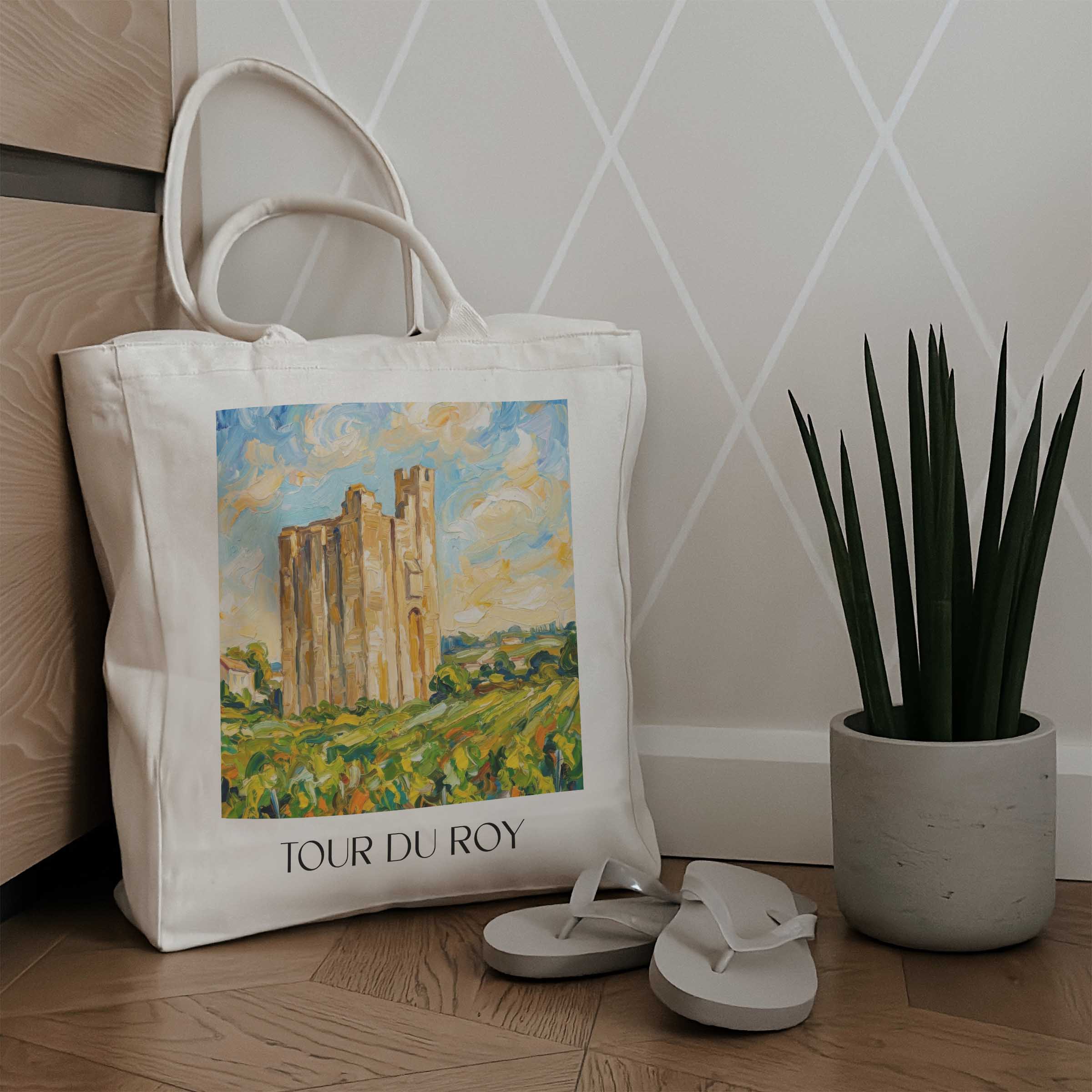 tour-du-roy-saint-émilion-frankreich-einkaufstasche-oil-painting-oelgemaelde
