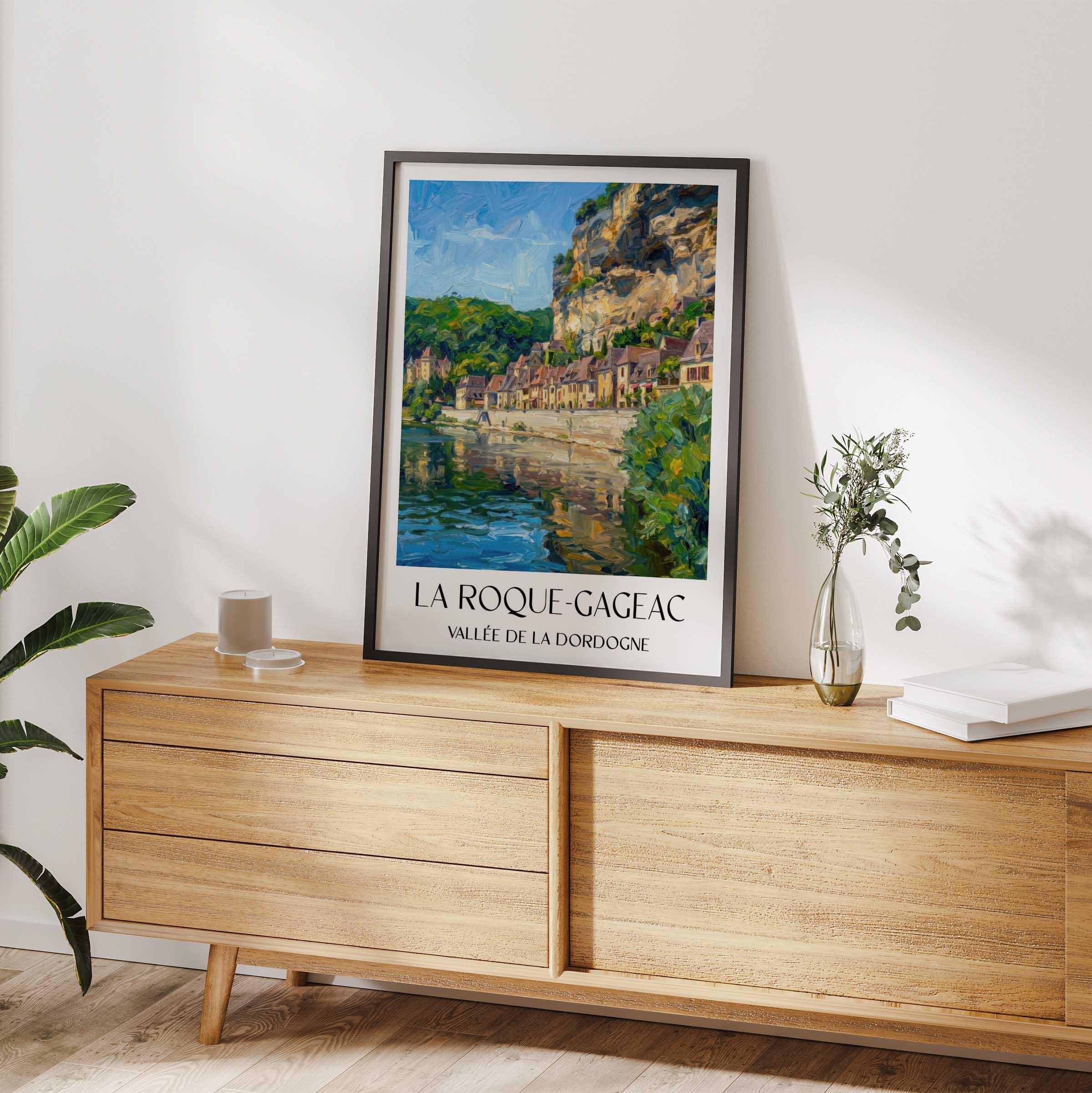 la-roque-gageac-vallée-de-la-dordogne-frankreich-poster-oil-painting-oelgemaelde