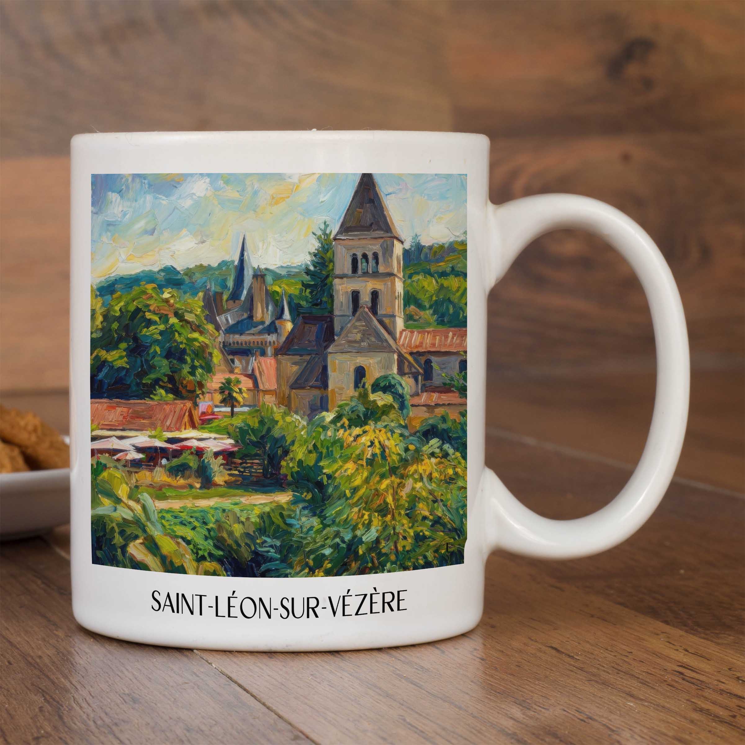 saint-léon-sur-vézère-vallée-de-la-vézère-frankreich-kaffeebecher-oil-painting-oelgemaelde