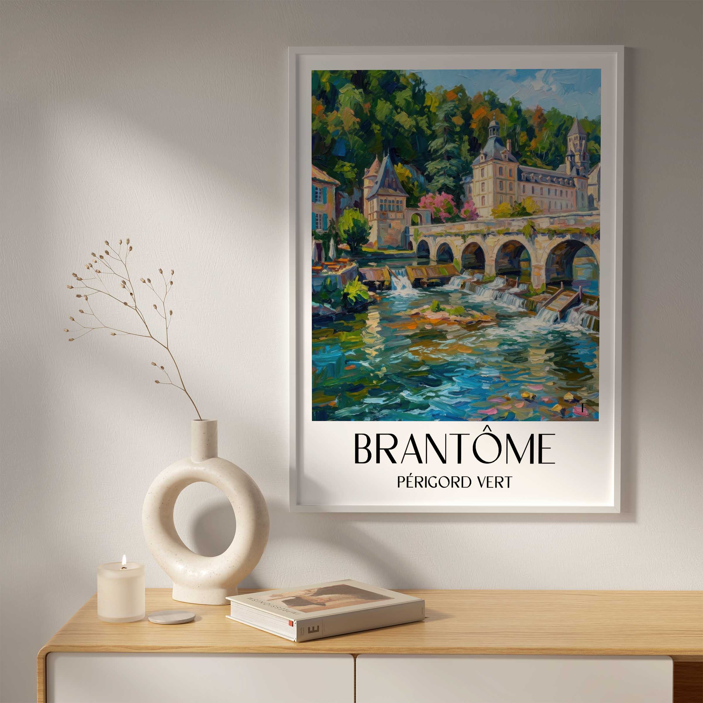 brantôme-périgord-vert-frankreich-poster-oil-painting-oelgemaelde