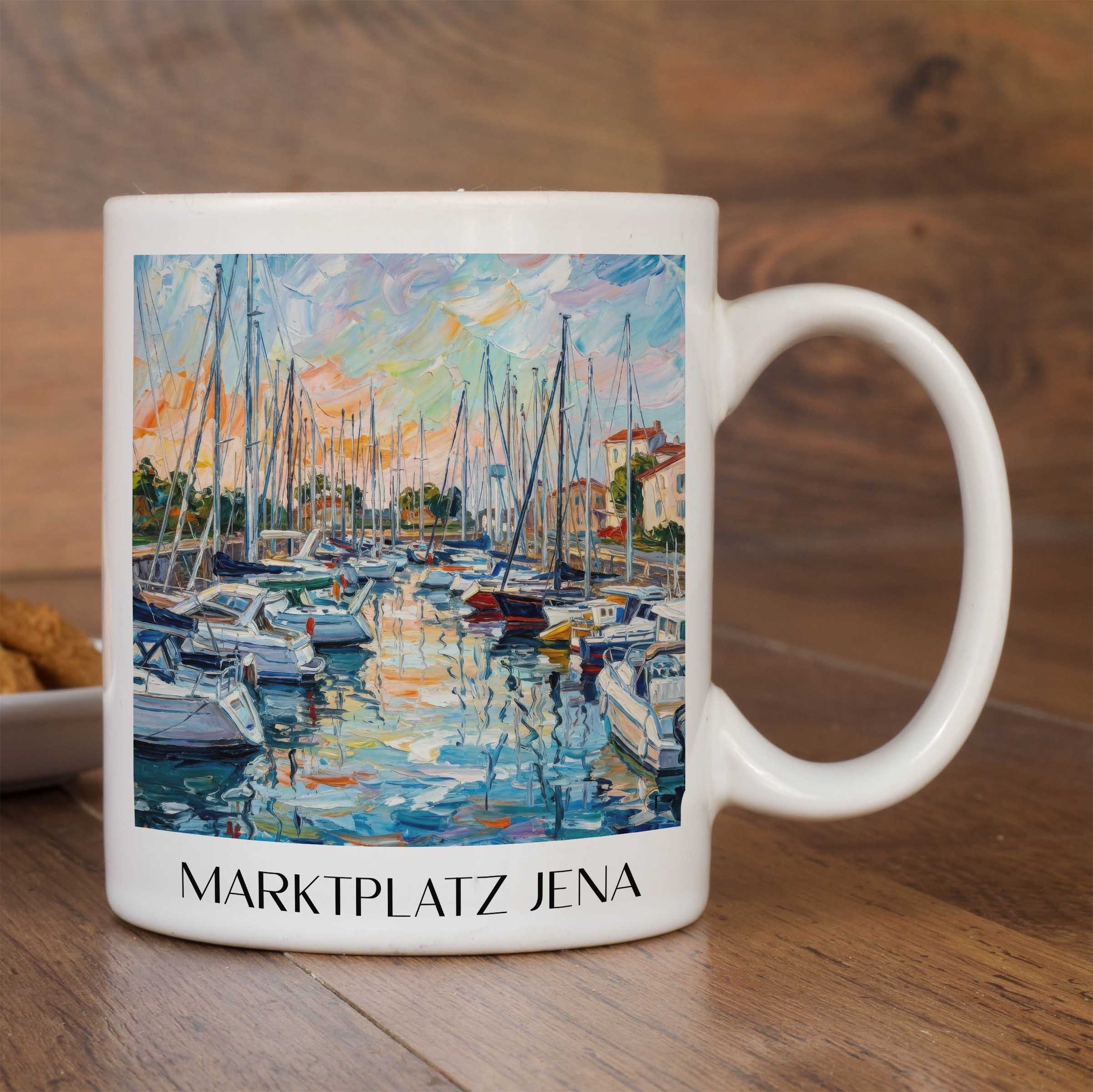 port-de-saint-martin-île-de-ré-frankreich-kaffeebecher-oil-painting-oelgemaelde