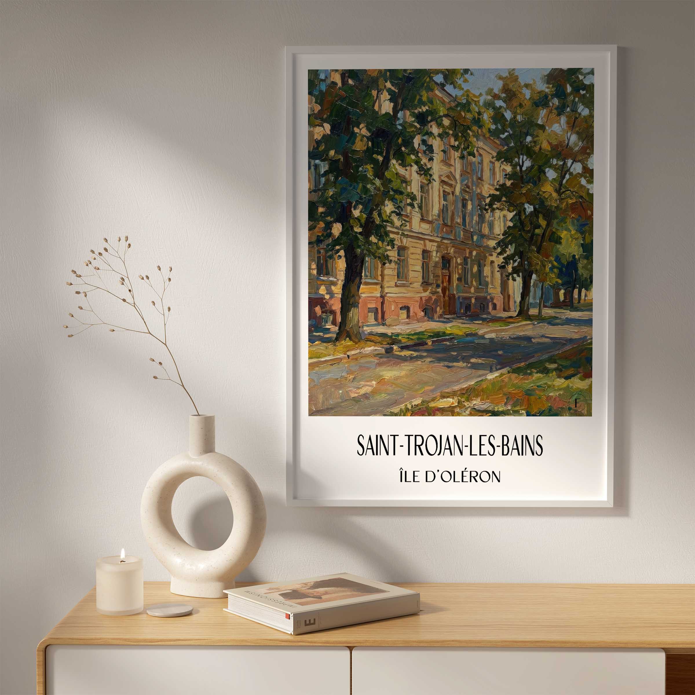saint-trojan-les-bains-île-d'oléron-frankreich-poster-oil-painting-oelgemaelde