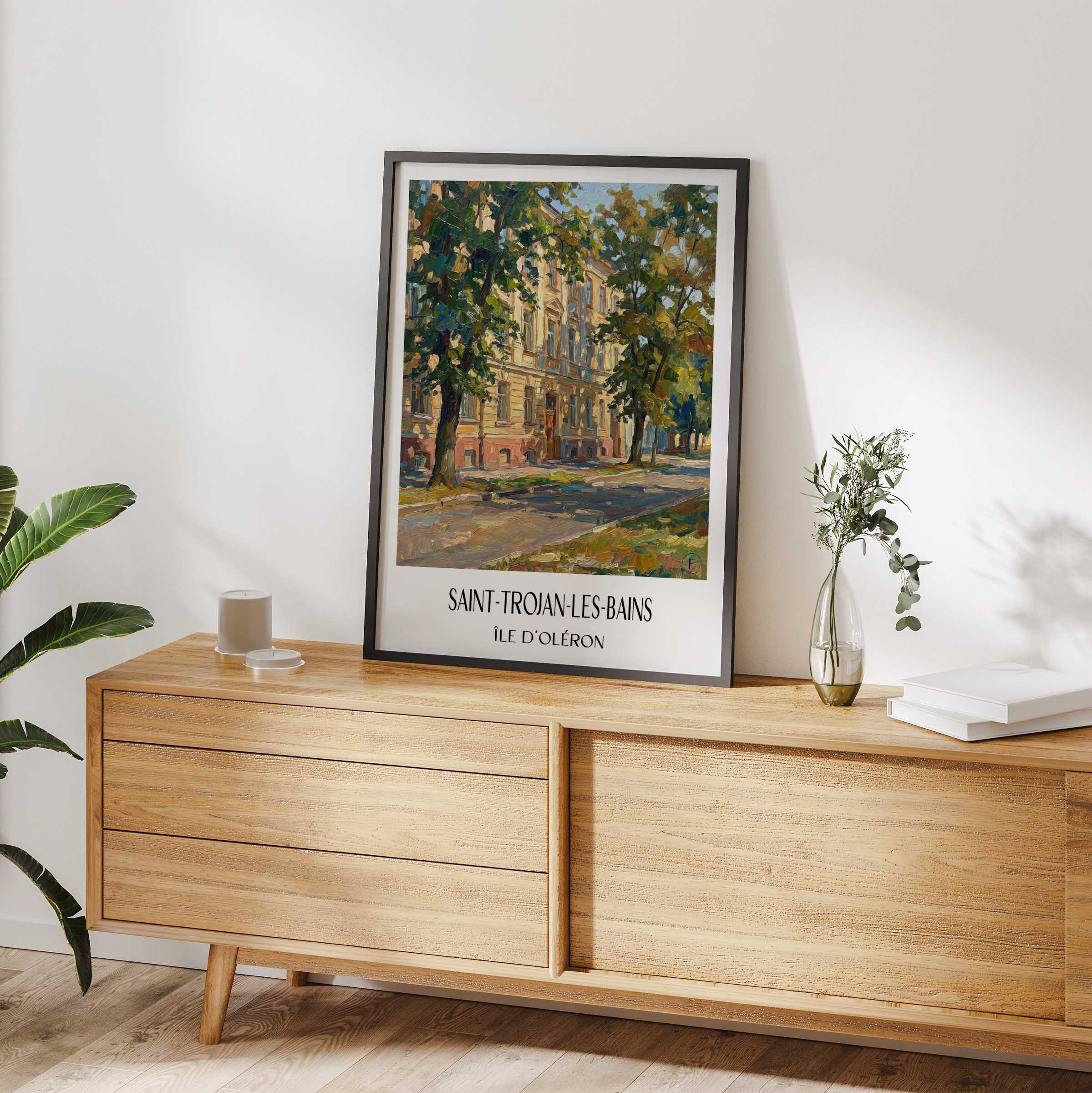 saint-trojan-les-bains-île-d'oléron-frankreich-poster-oil-painting-oelgemaelde