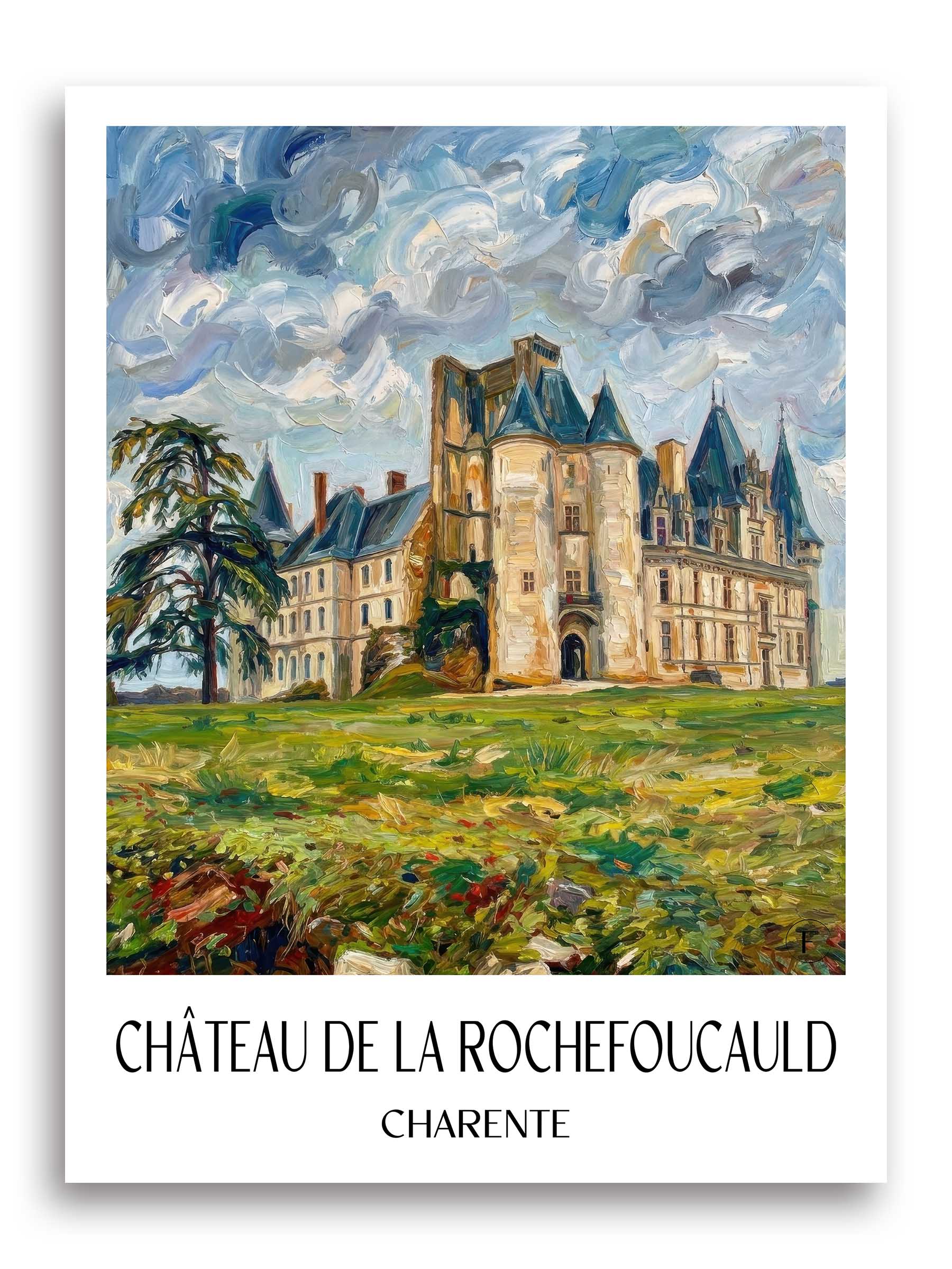 château-de-la-rochefoucauld-charente-frankreich-poster-oil-painting-oelgemaelde