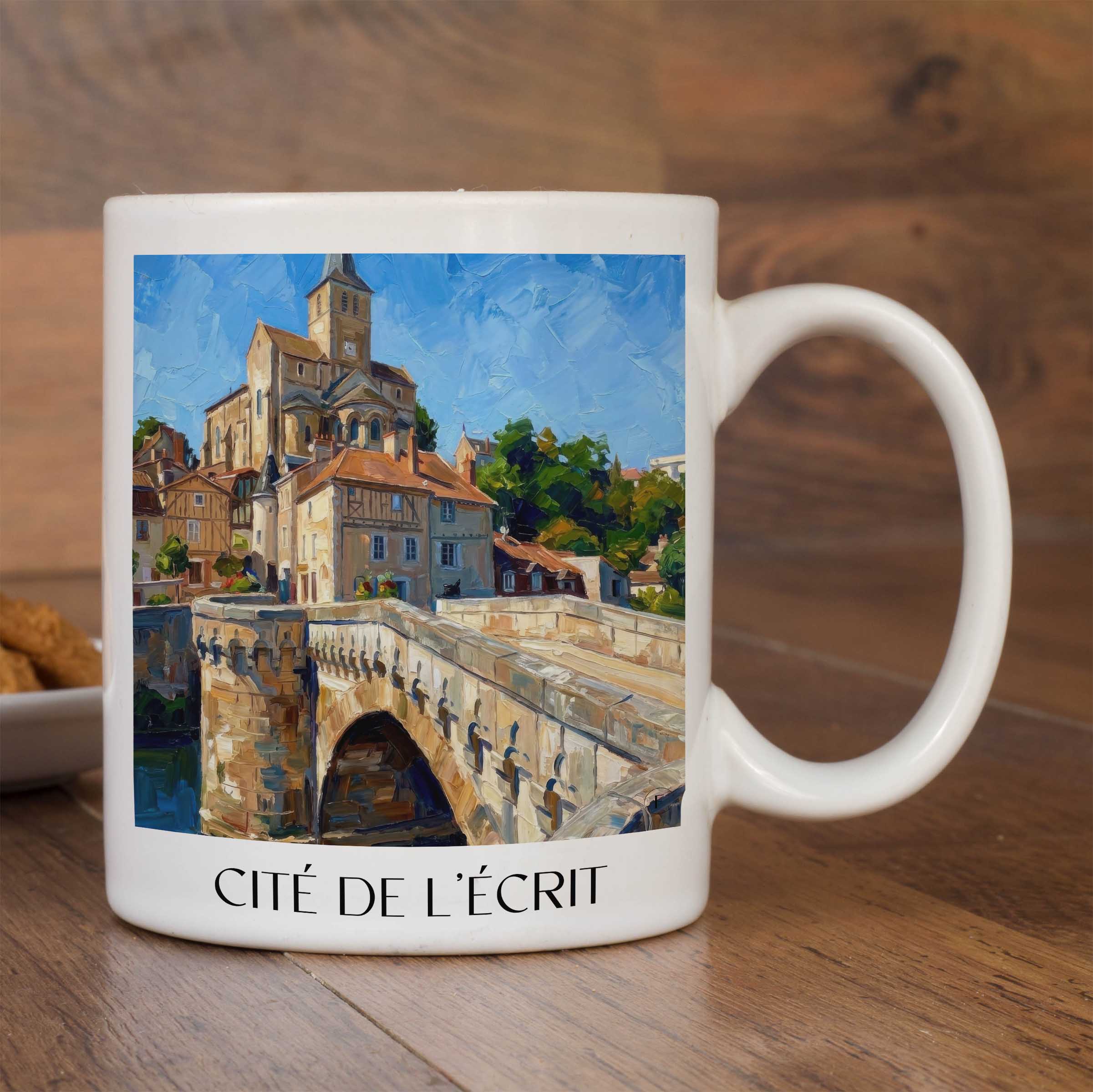 cité-de-l'écrit-montmorillon-frankreich-kaffeebecher-oil-painting-oelgemaelde