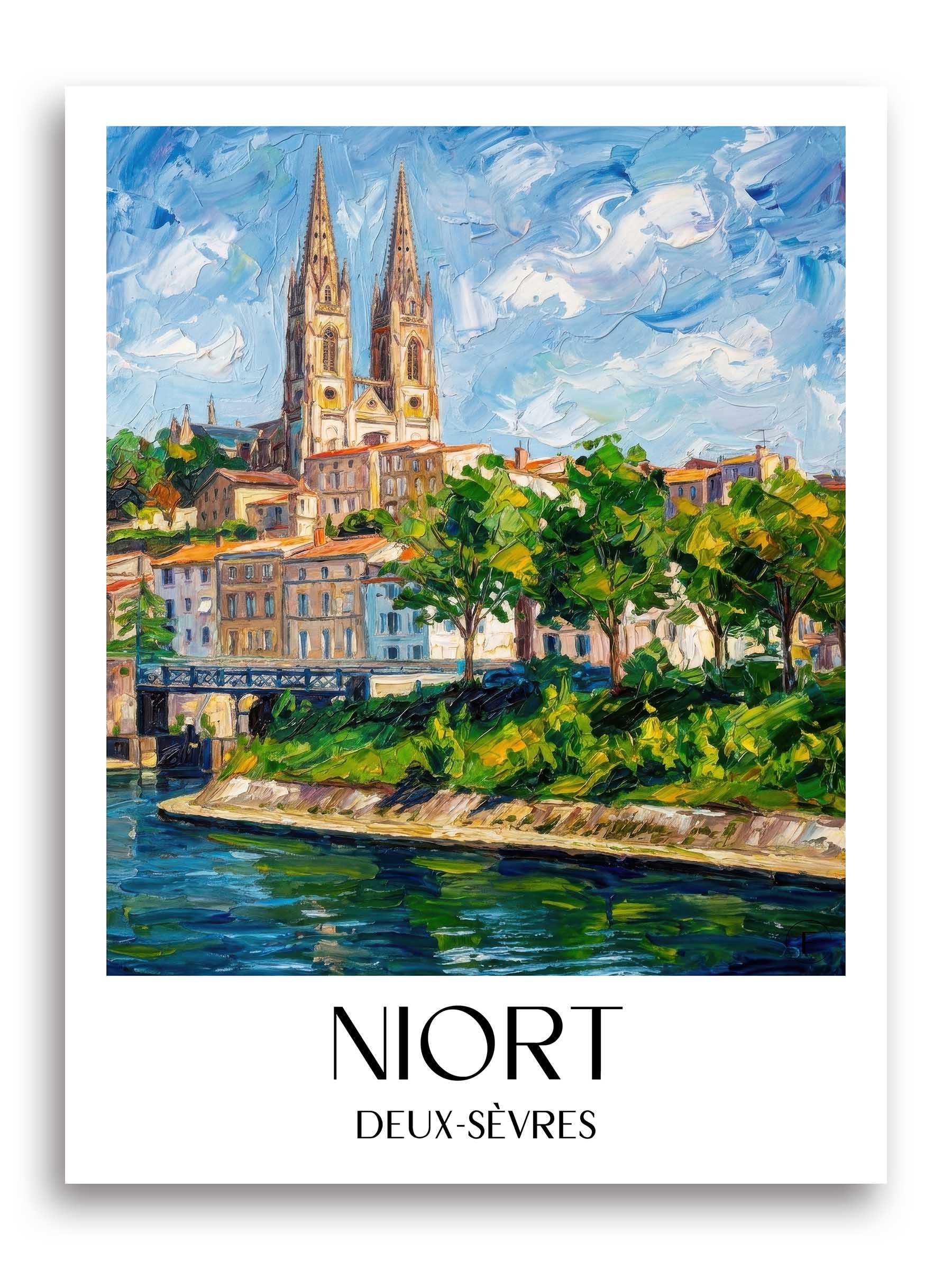 niort-deux-sèvres-frankreich-poster-oil-painting-oelgemaelde