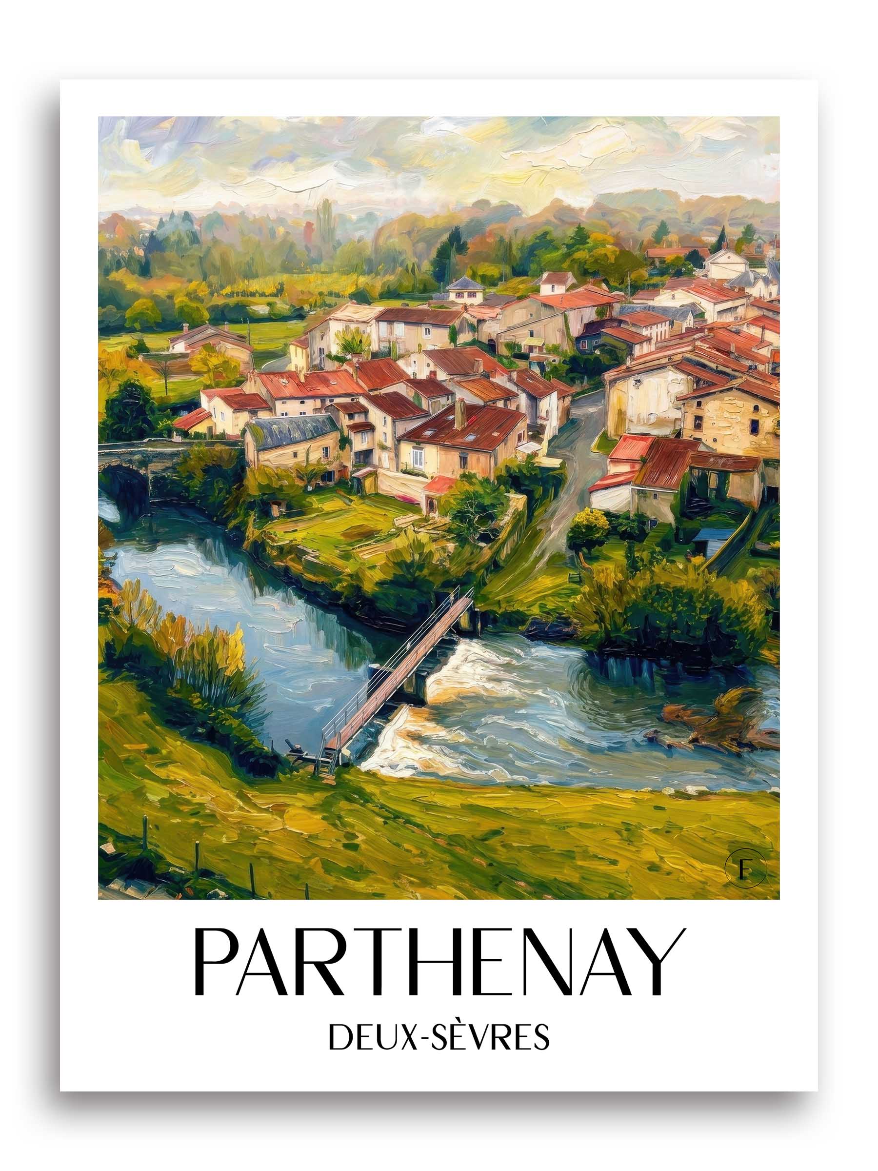 parthenay-deux-sèvres-frankreich-poster-oil-painting-oelgemaelde