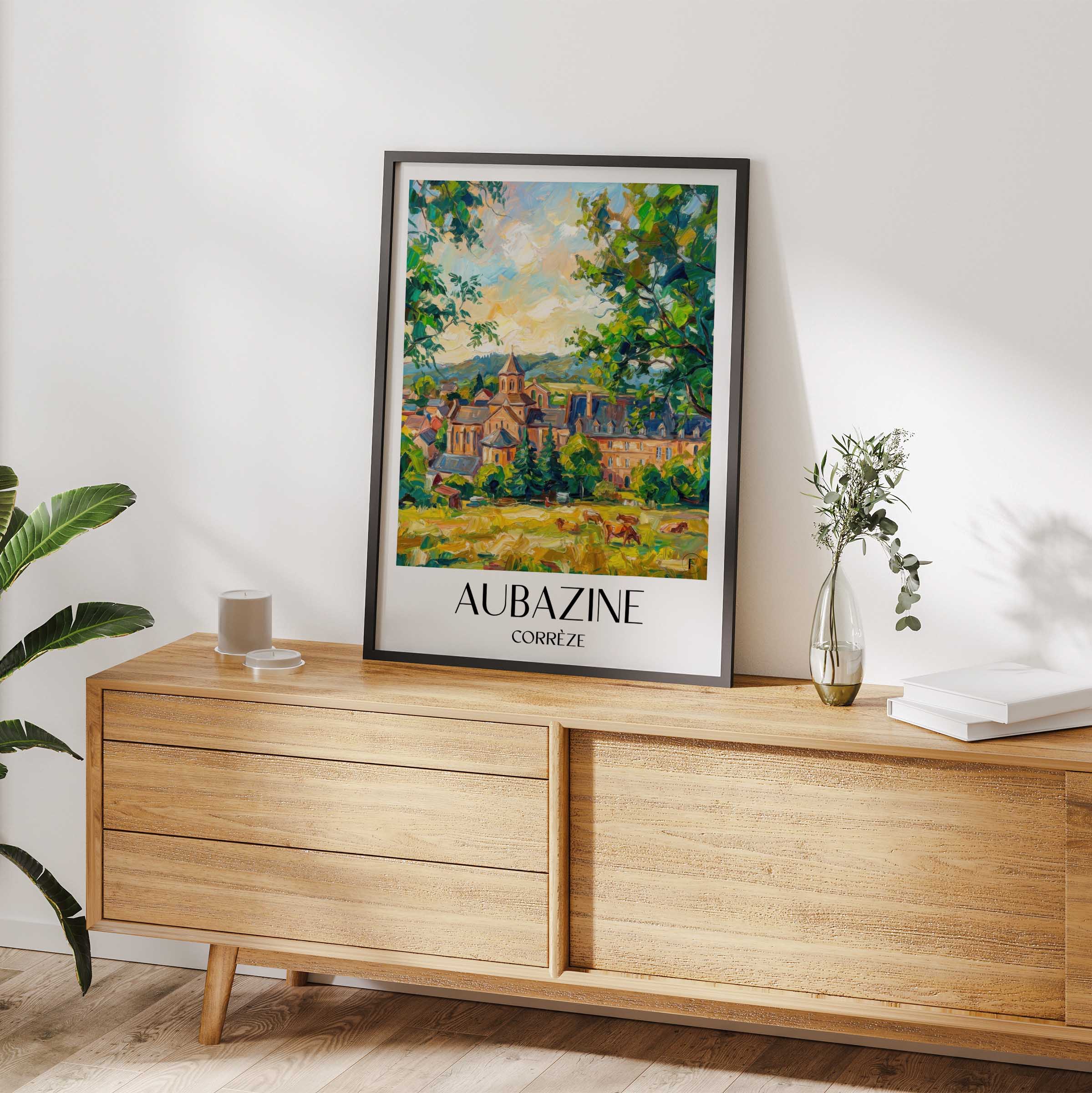 aubazine-corrèze-frankreich-poster-oil-painting-oelgemaelde