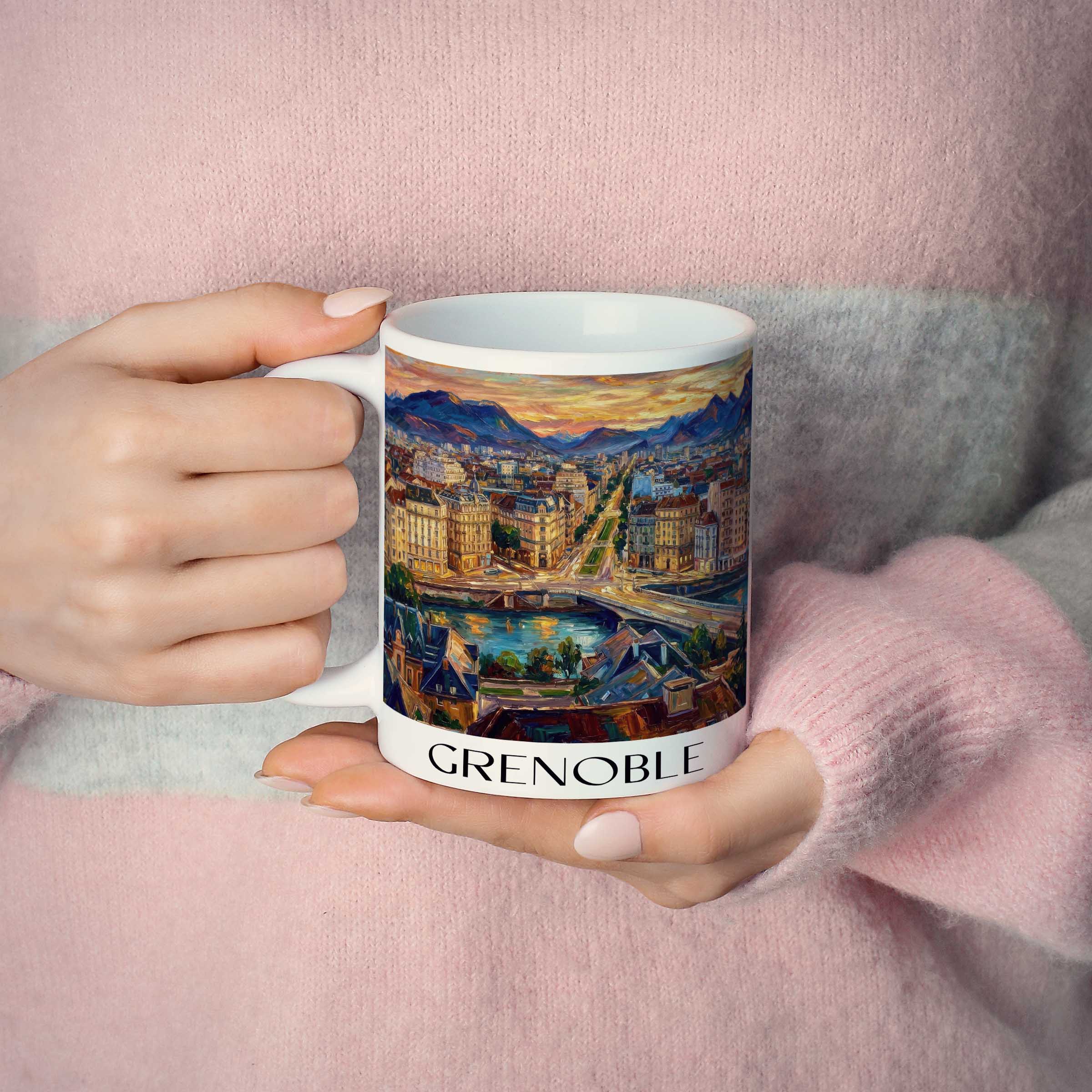 grenoble-isère-frankreich-kaffeebecher-oil-painting-oelgemaelde