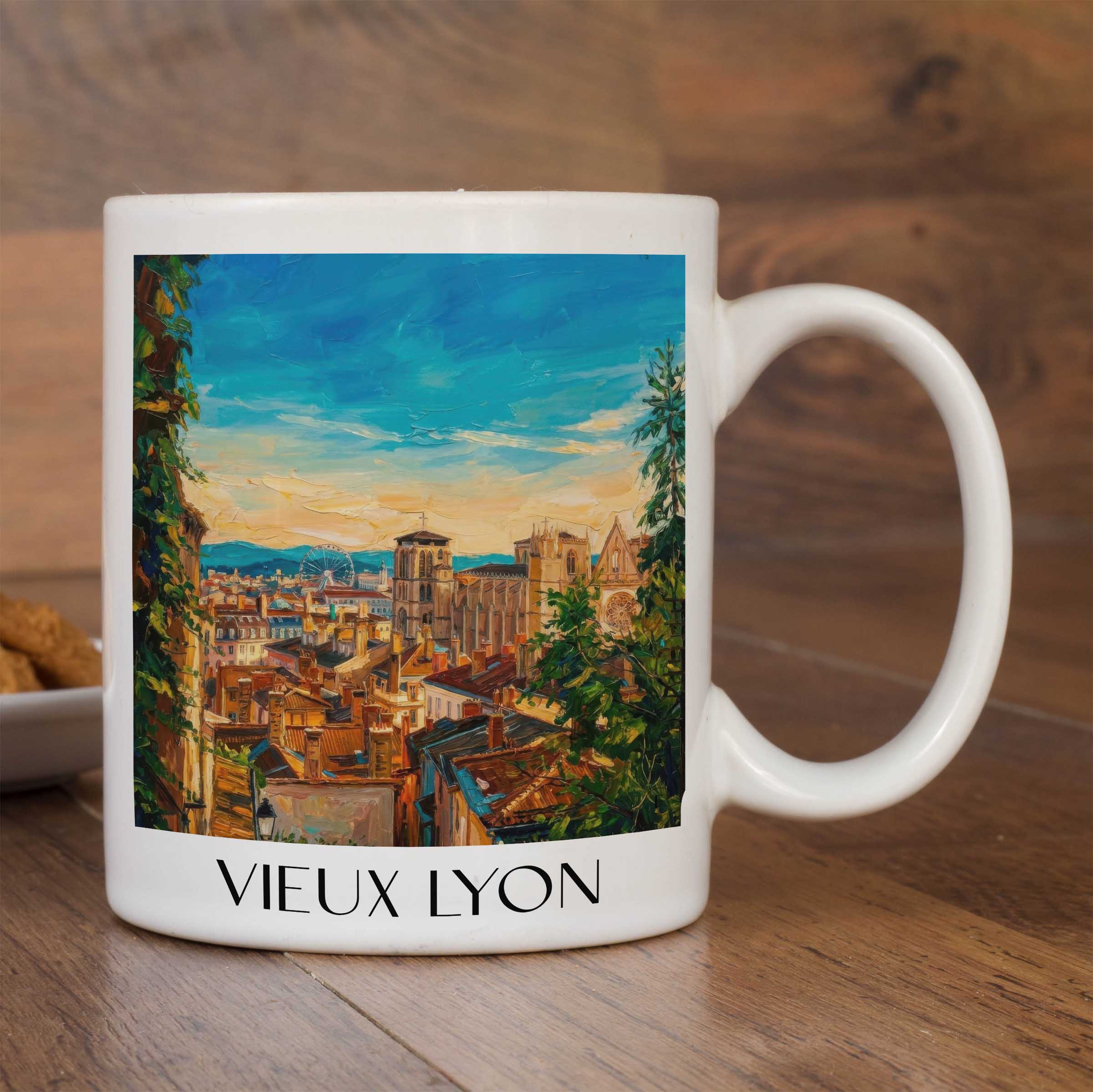 vieux-lyon-rhône-frankreich-kaffeebecher-oil-painting-oelgemaelde