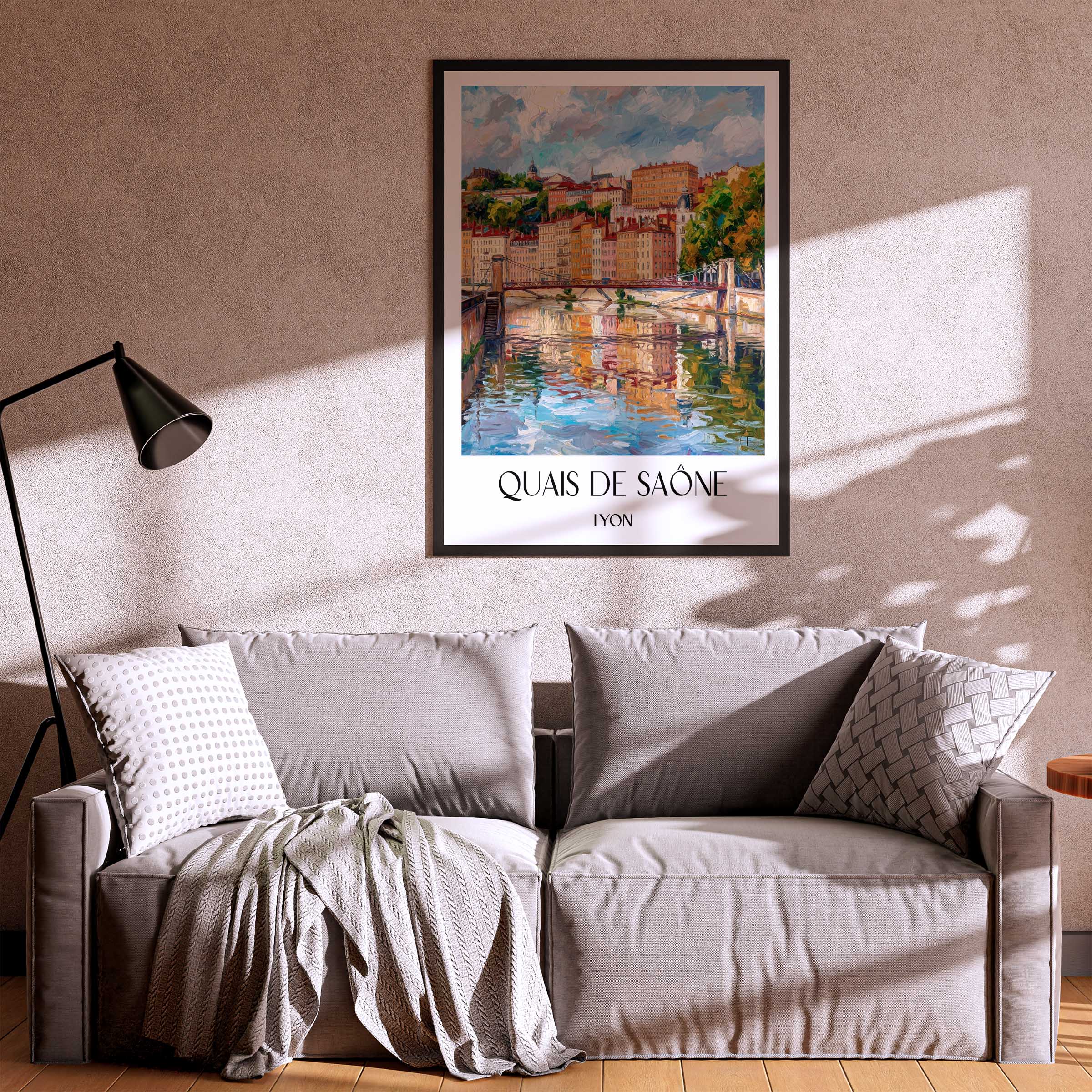 quais-de-saône-lyon-frankreich-poster-oil-painting-oelgemaelde