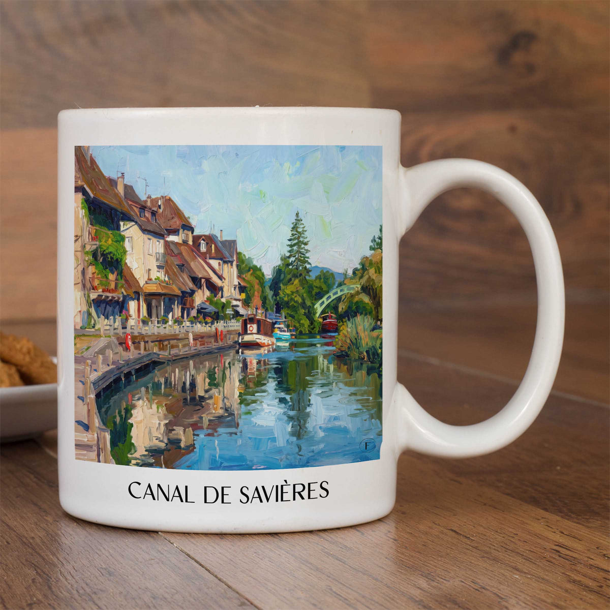 canal-de-savières-bugey-frankreich-kaffeebecher-oil-painting-oelgemaelde