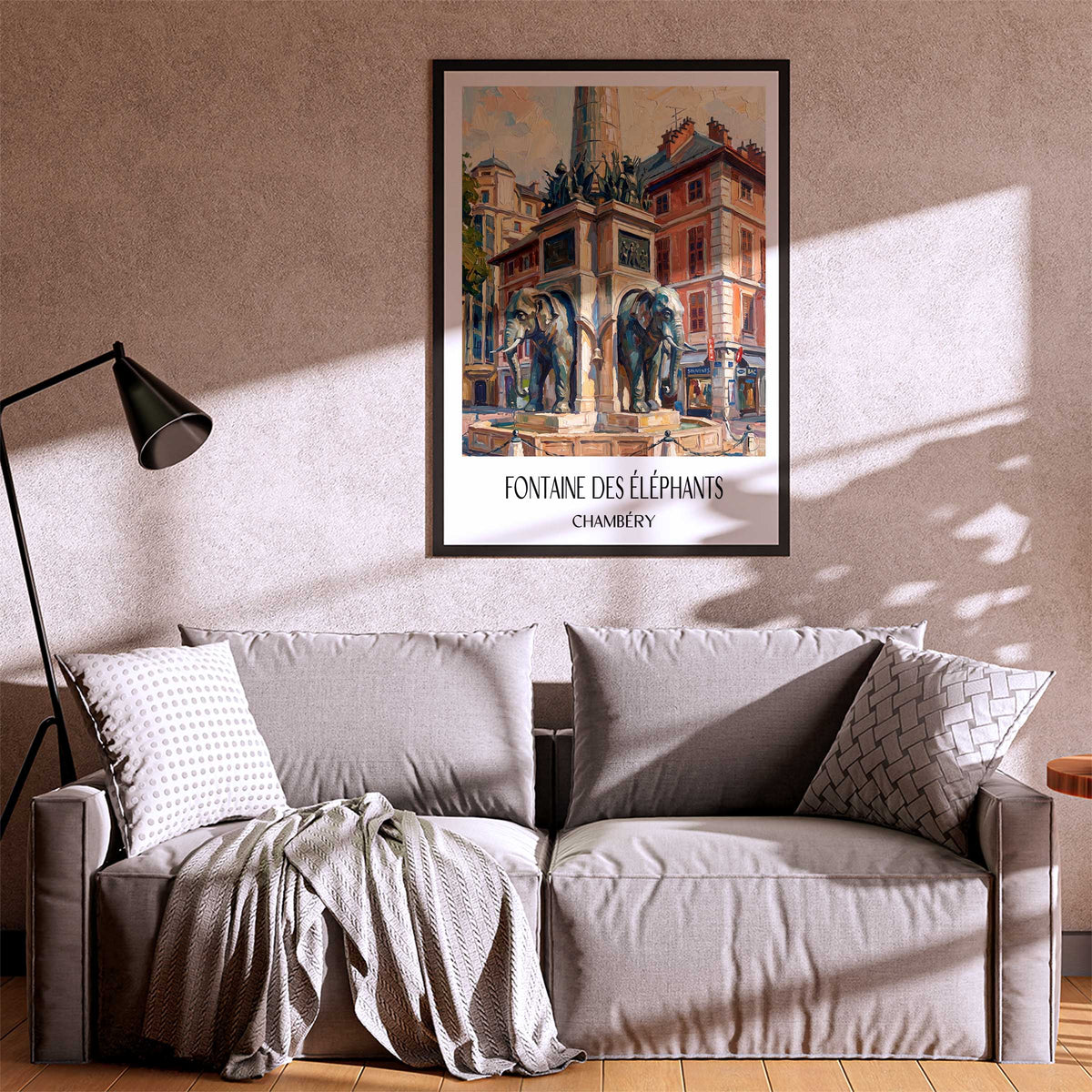 fontaine-des-éléphants-chambéry-frankreich-poster-oil-painting-oelgemaelde