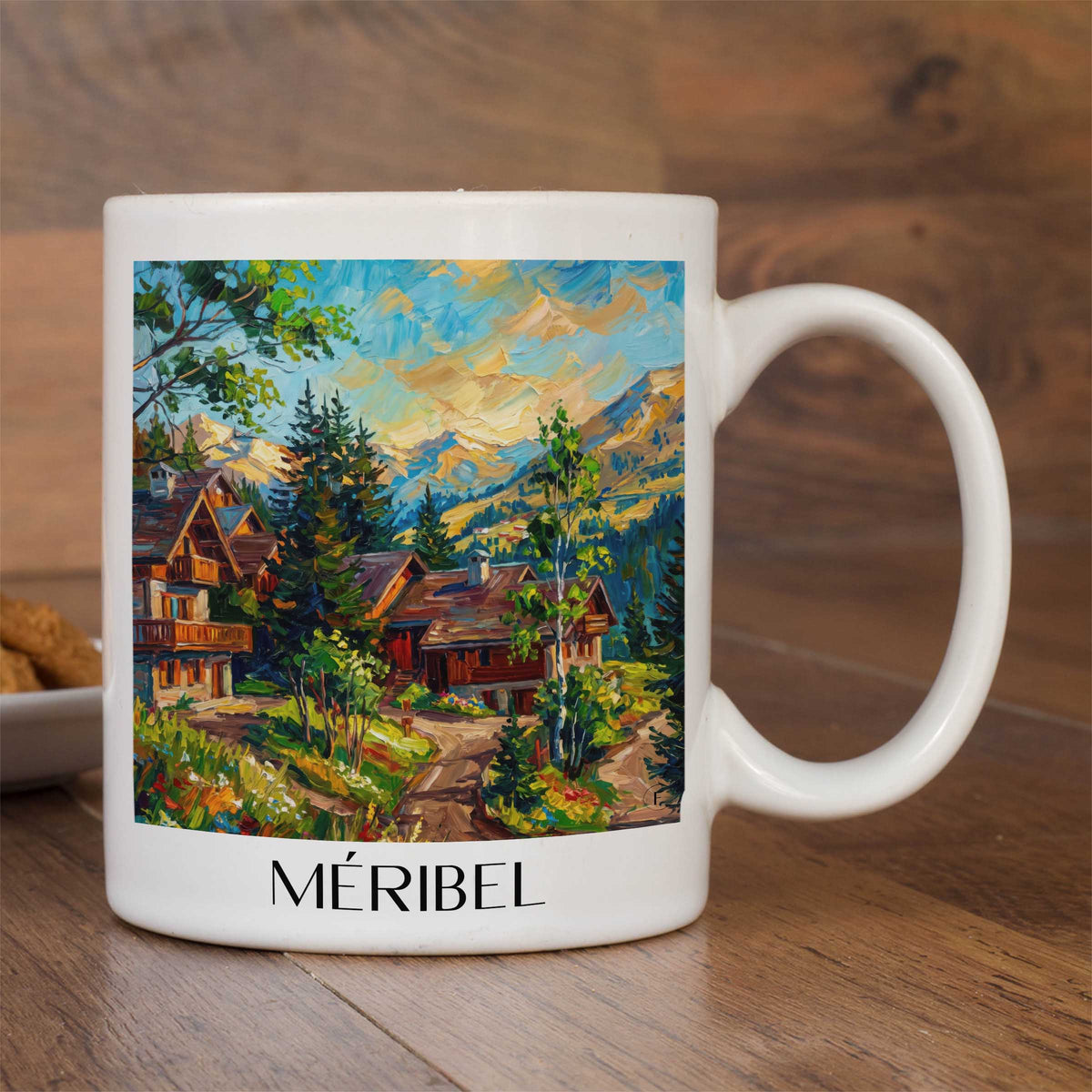 méribel-tarentaise-frankreich-kaffeebecher-oil-painting-oelgemaelde