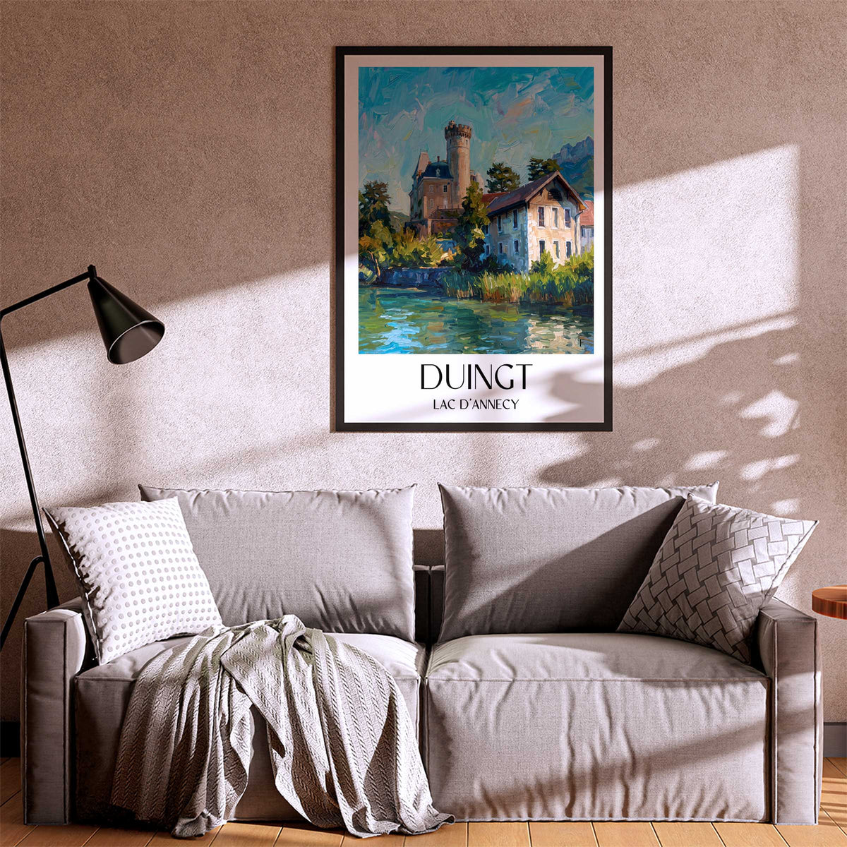 duingt-lac-d'annecy-frankreich-poster-oil-painting-oelgemaelde