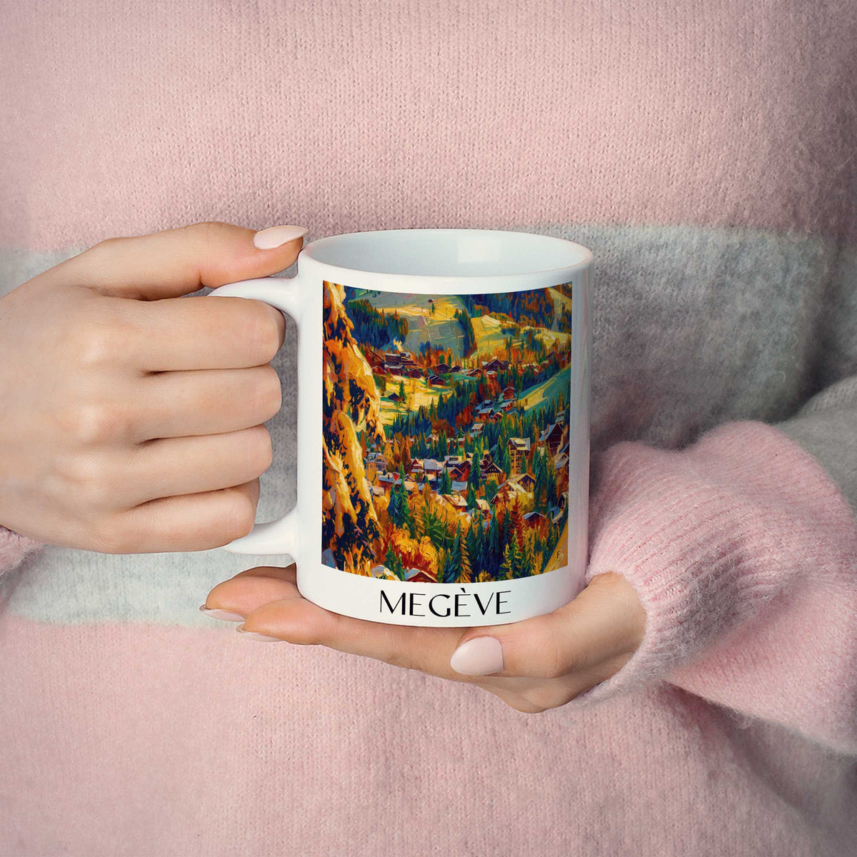 megève-pays-du-mont-blanc-frankreich-kaffeebecher-oil-painting-oelgemaelde