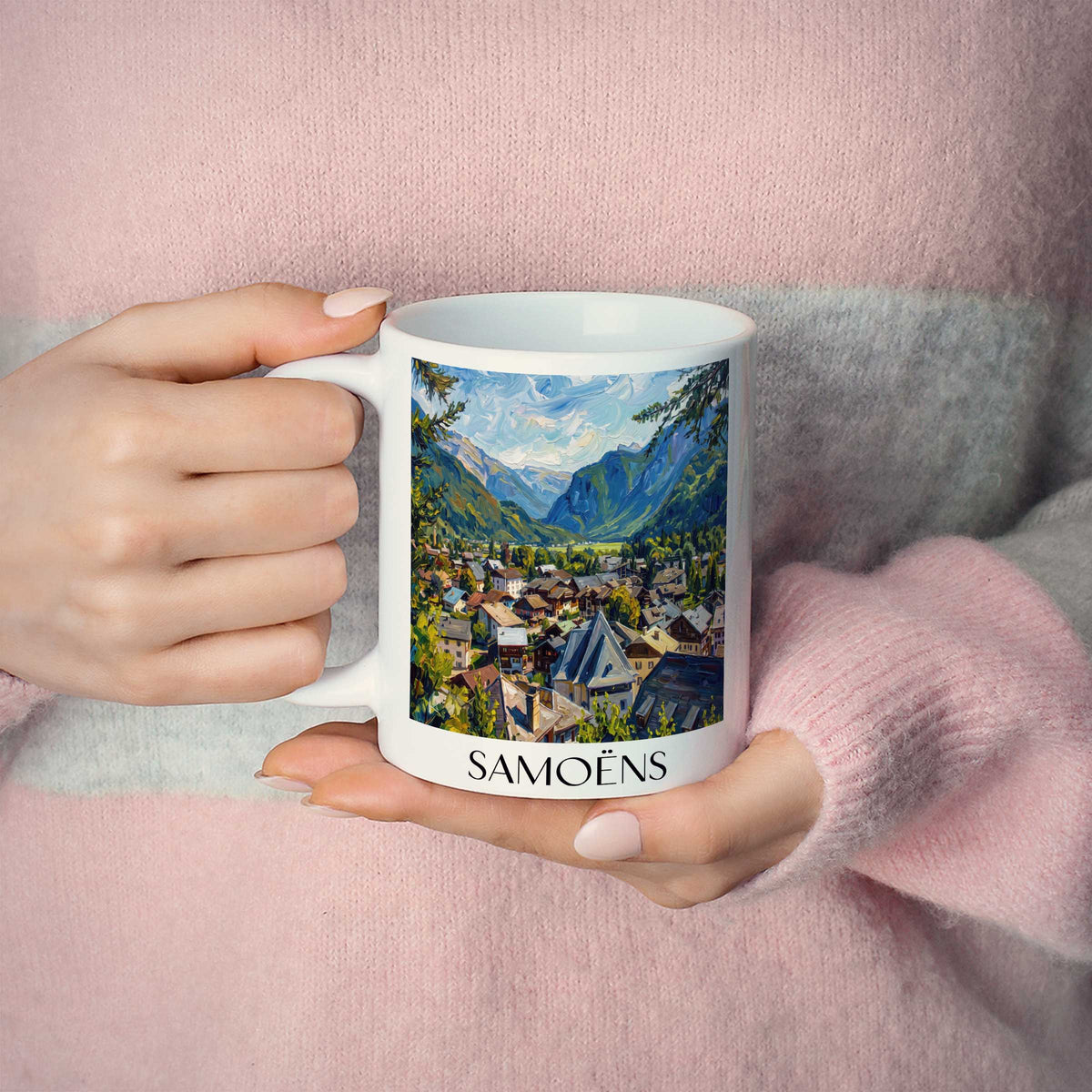 samoëns-faucigny-frankreich-kaffeebecher-oil-painting-oelgemaelde