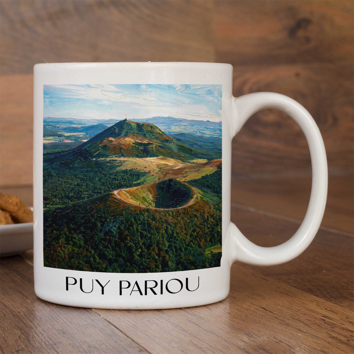 puy-pariou-puy-de-dôme-frankreich-kaffeebecher-oil-painting-oelgemaelde