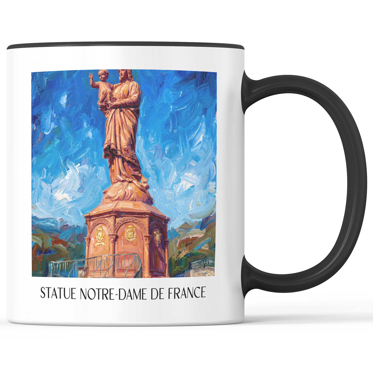 statue-notre-dame-de-france-le-puy-en-velay-frankreich-kaffeebecher-oil-painting-oelgemaelde