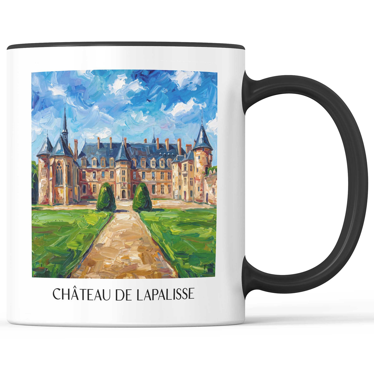 château-de-lapalisse-allier-frankreich-kaffeebecher-oil-painting-oelgemaelde