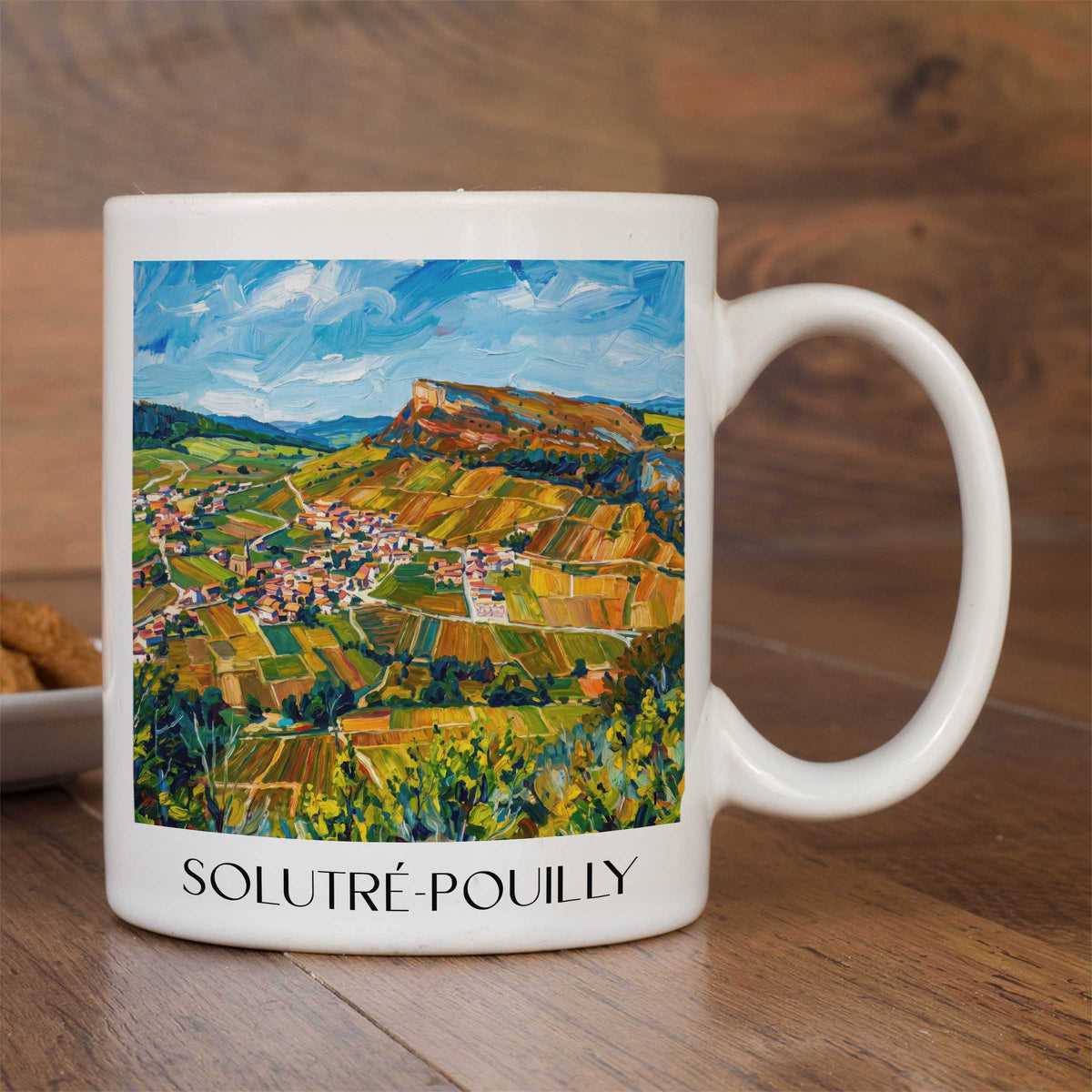 solutré-pouilly-mâconnais-frankreich-kaffeebecher-oil-painting-oelgemaelde