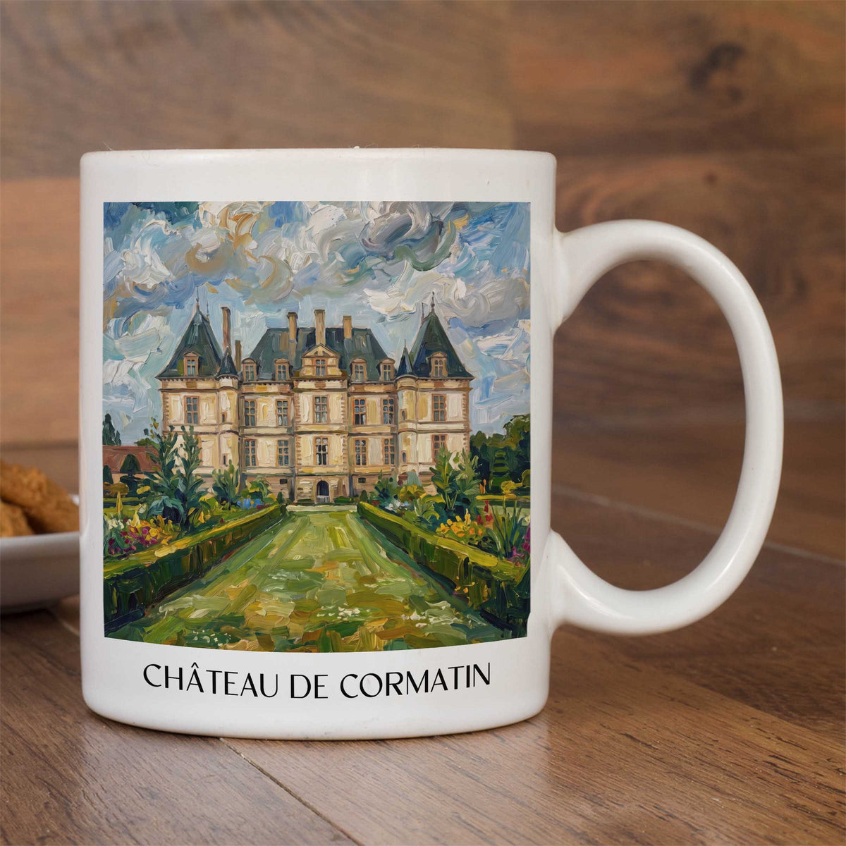 château-de-cormatin-tournugeois-frankreich-kaffeebecher-oil-painting-oelgemaelde