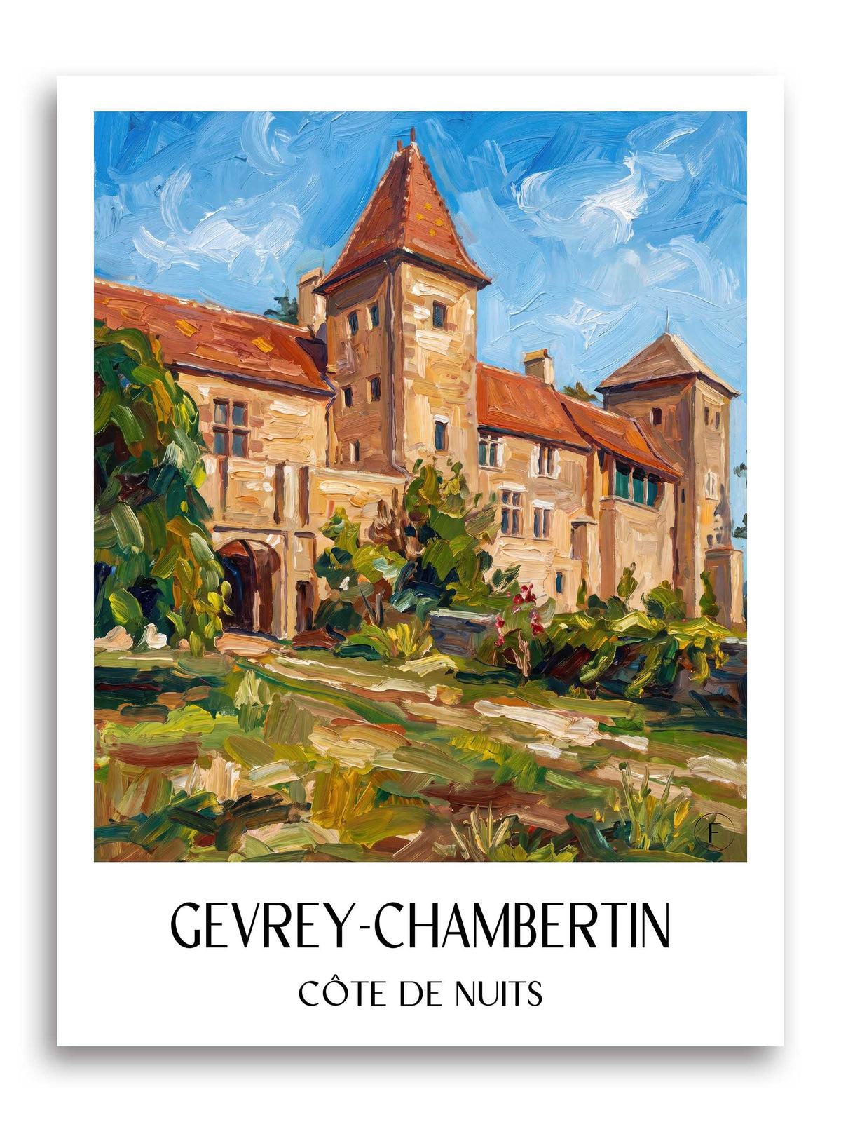gevrey-chambertin-côte-de-nuits-frankreich-poster-oil-painting-oelgemaelde