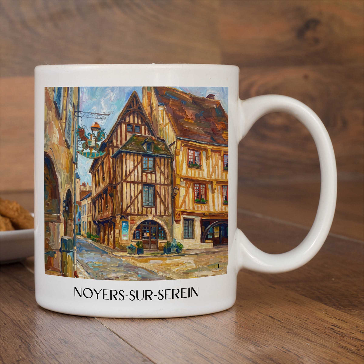 noyers-sur-serein-serein-frankreich-kaffeebecher-oil-painting-oelgemaelde