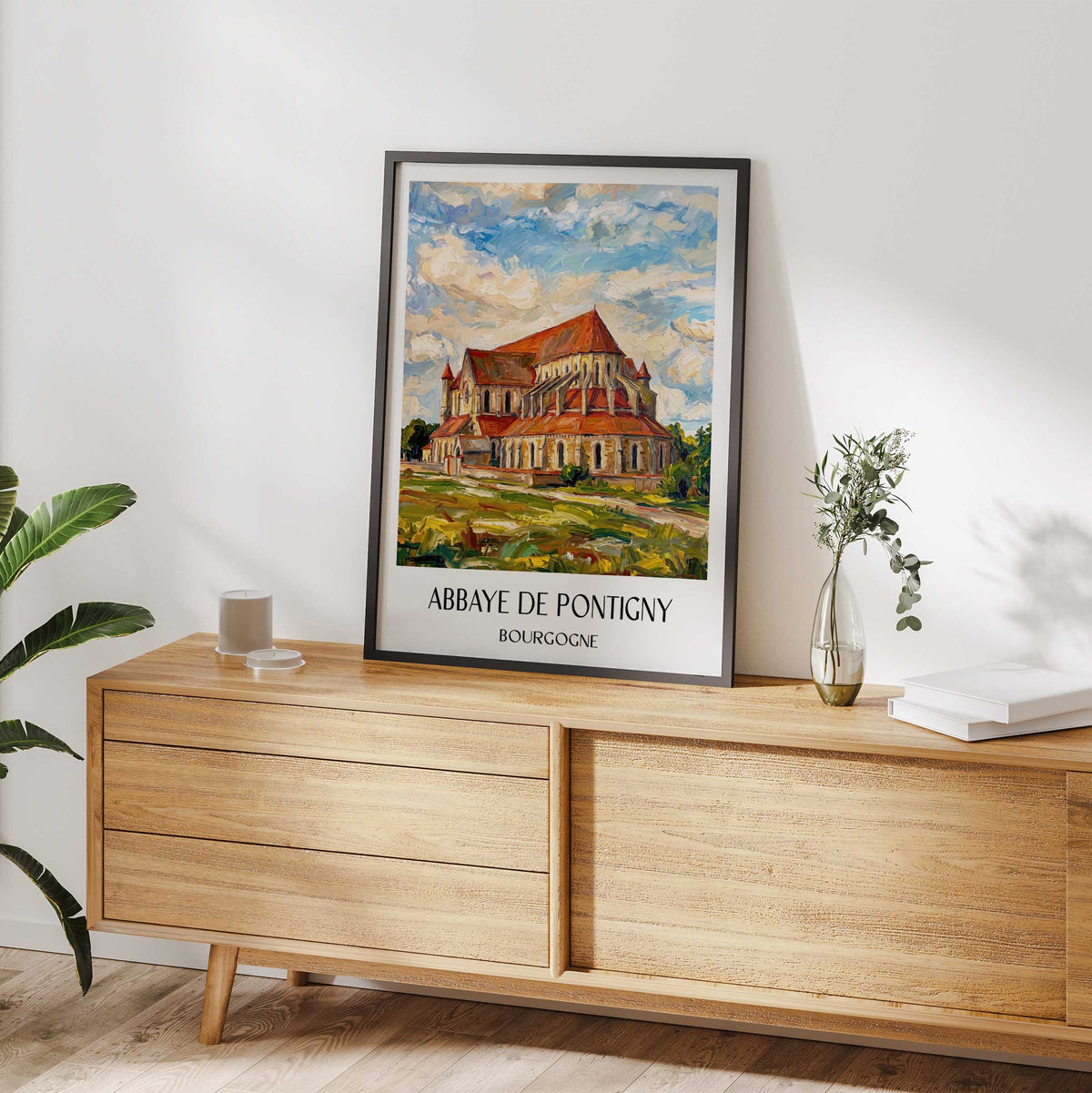 abbaye-de-pontigny-bourgogne-frankreich-poster-oil-painting-oelgemaelde