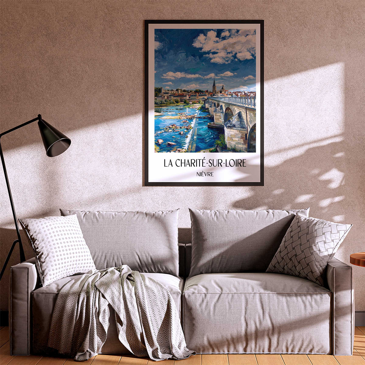 la-charité-sur-loire-nièvre-frankreich-poster-oil-painting-oelgemaelde