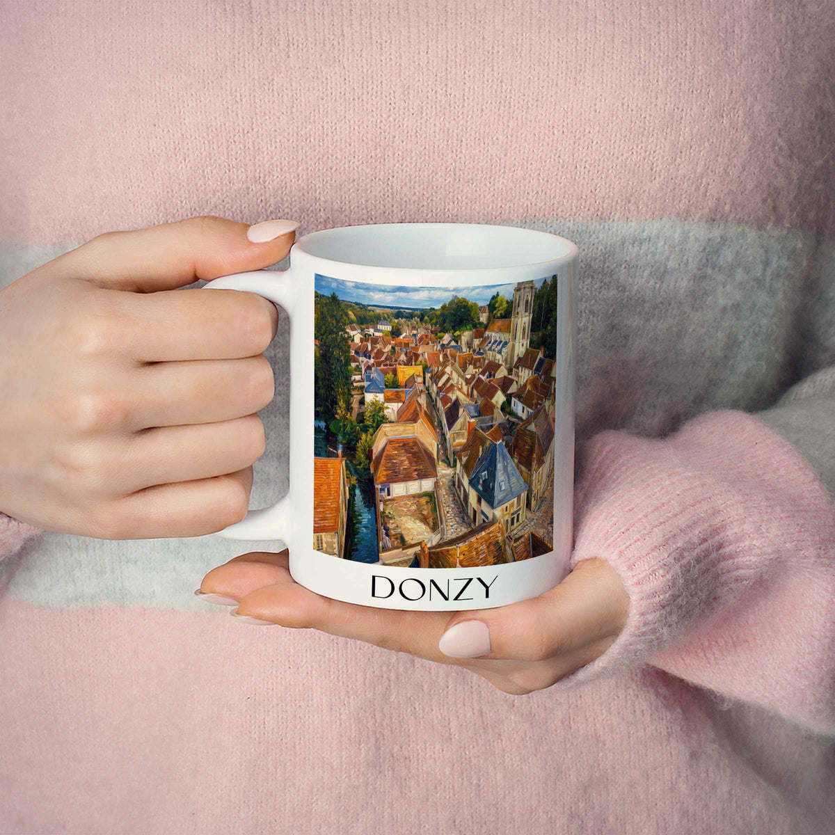 donzy-nivernais-frankreich-kaffeebecher-oil-painting-oelgemaelde