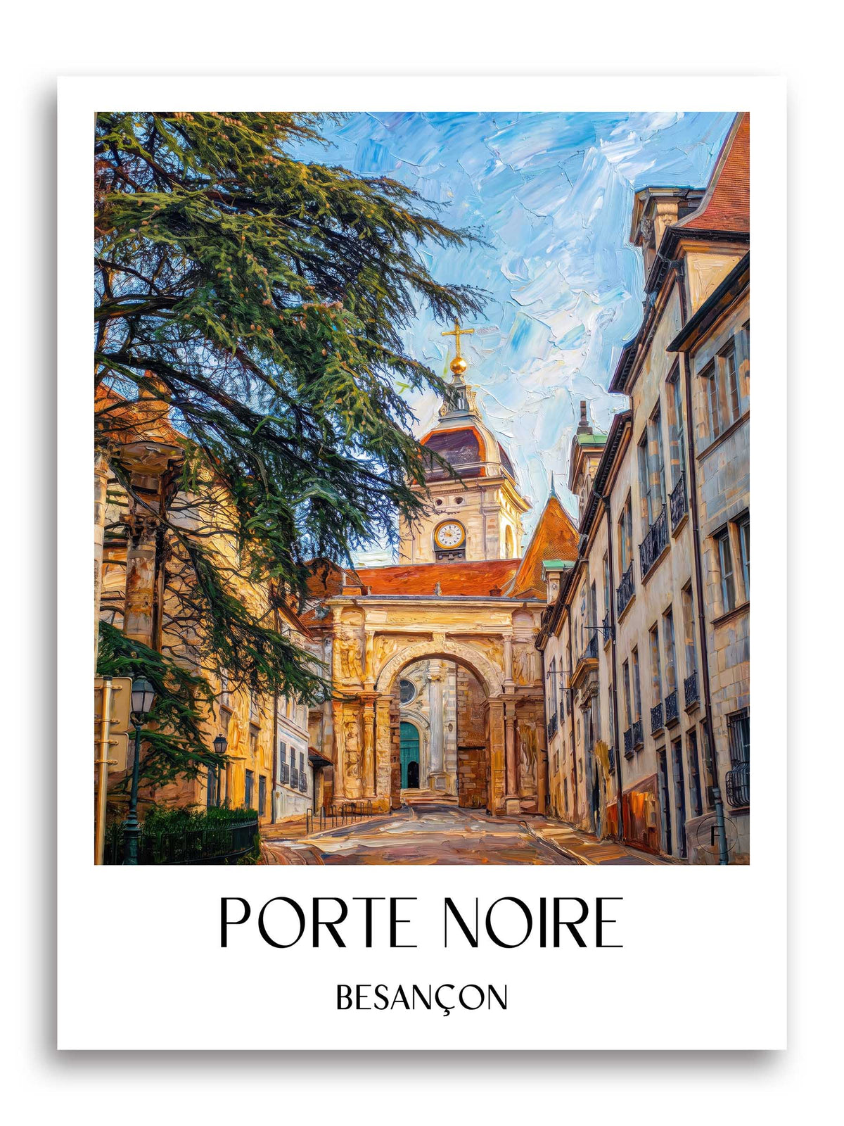 porte-noire-besançon-frankreich-poster-oil-painting-oelgemaelde