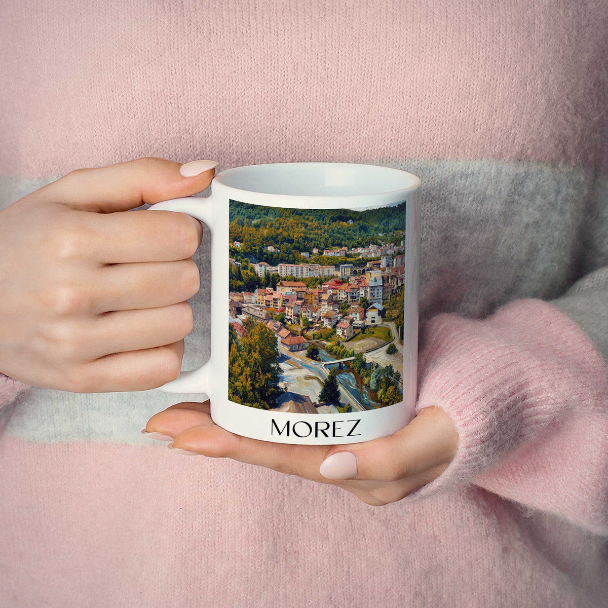 morez-jura-frankreich-kaffeebecher-oil-painting-oelgemaelde