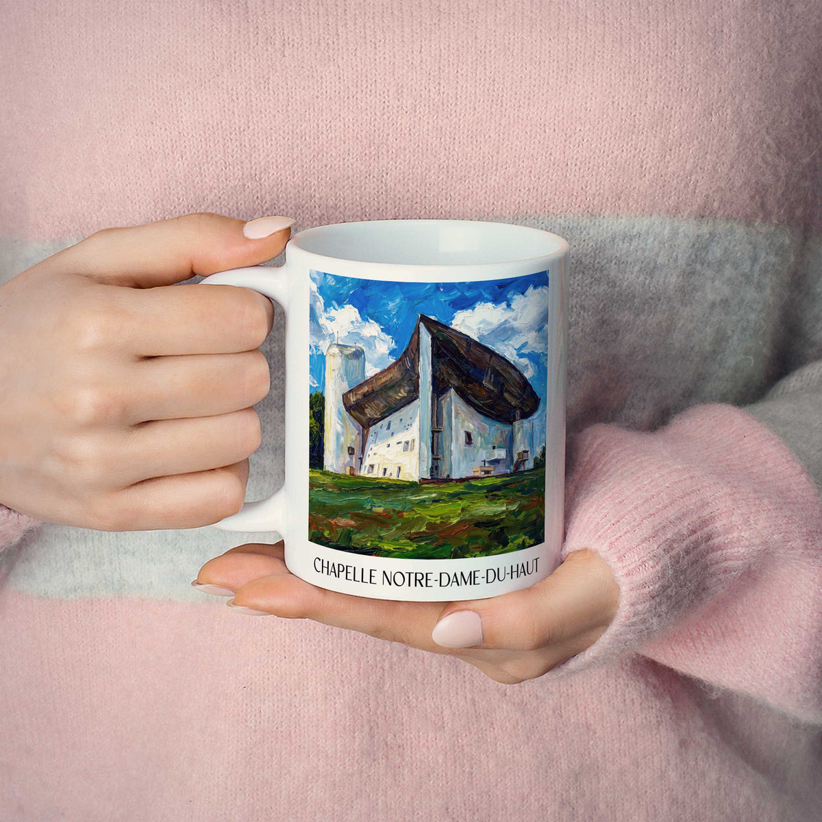 chapelle-notre-dame-du-haut-ronchamp-frankreich-kaffeebecher-oil-painting-oelgemaelde