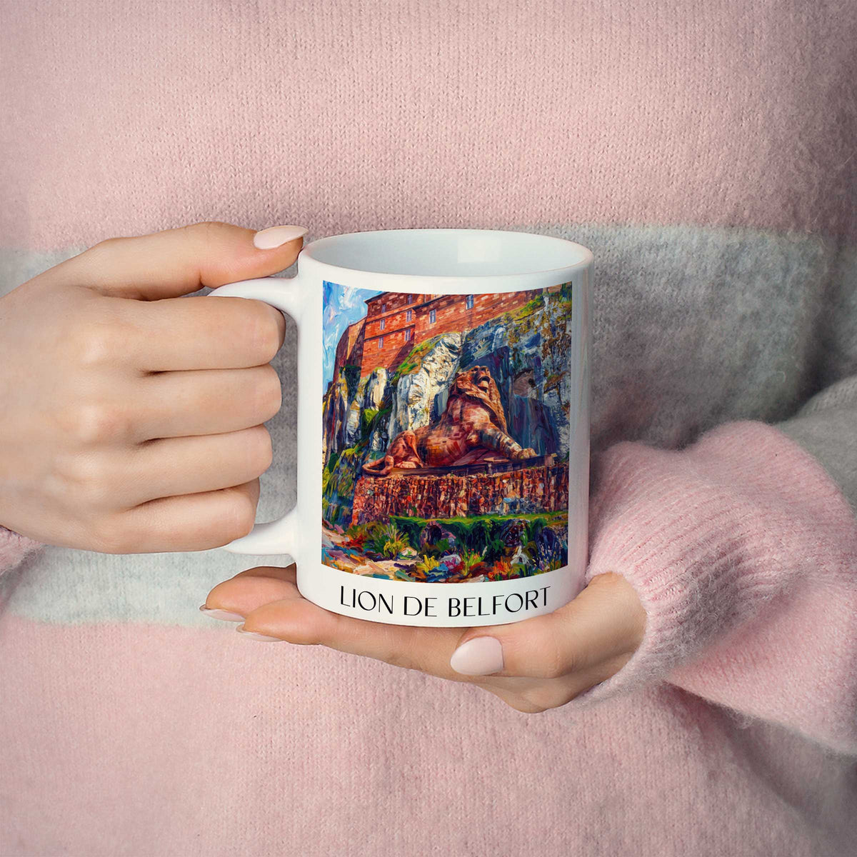lion-de-belfort-belfort-frankreich-kaffeebecher-oil-painting-oelgemaelde