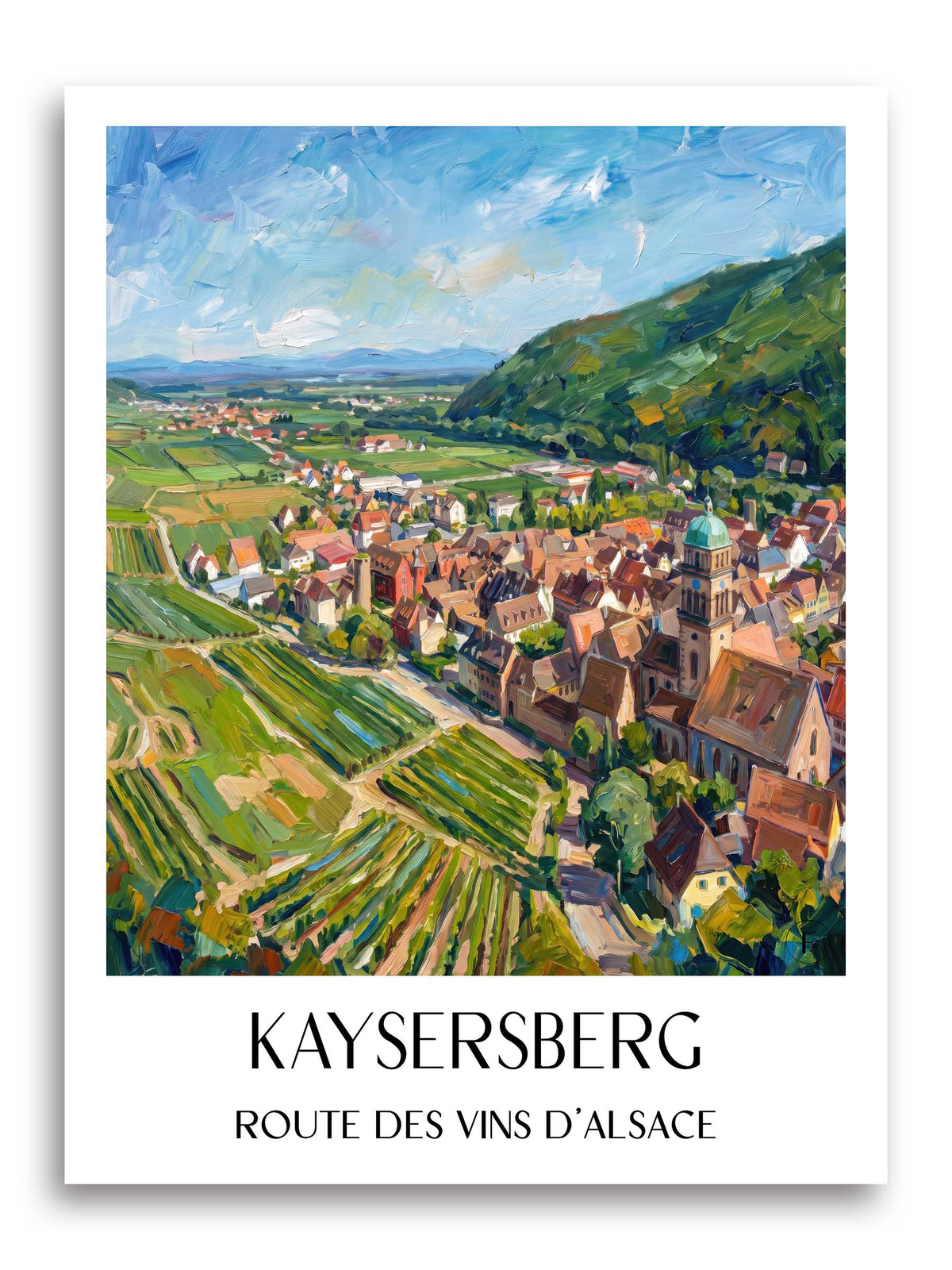 kaysersberg-route-des-vins-d'alsace-frankreich-poster-oil-painting-oelgemaelde